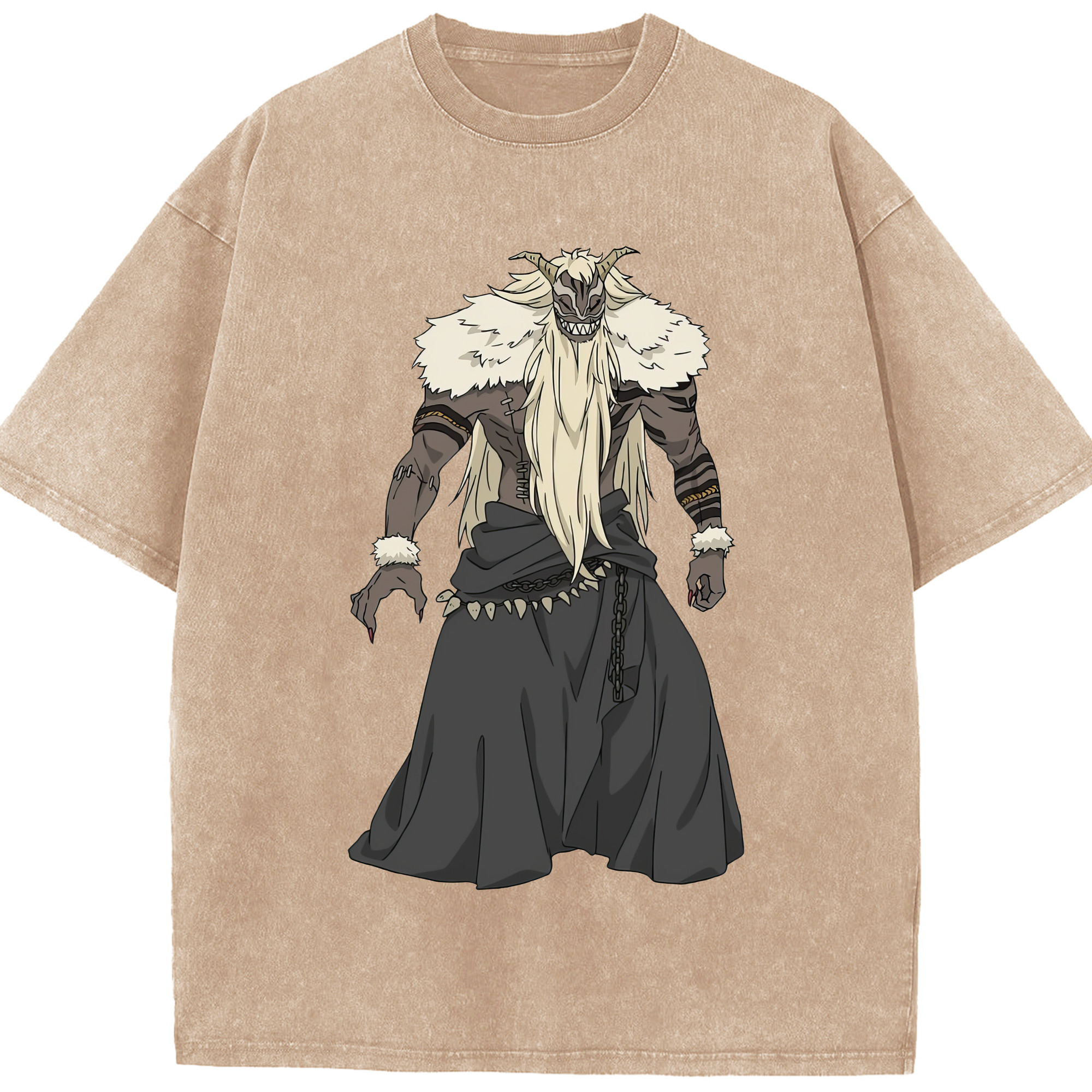 （画像用） 葬送のフリーレン Frieren 綿100% ヴィンテージ風 半袖Tシャツ（フロントプリント）