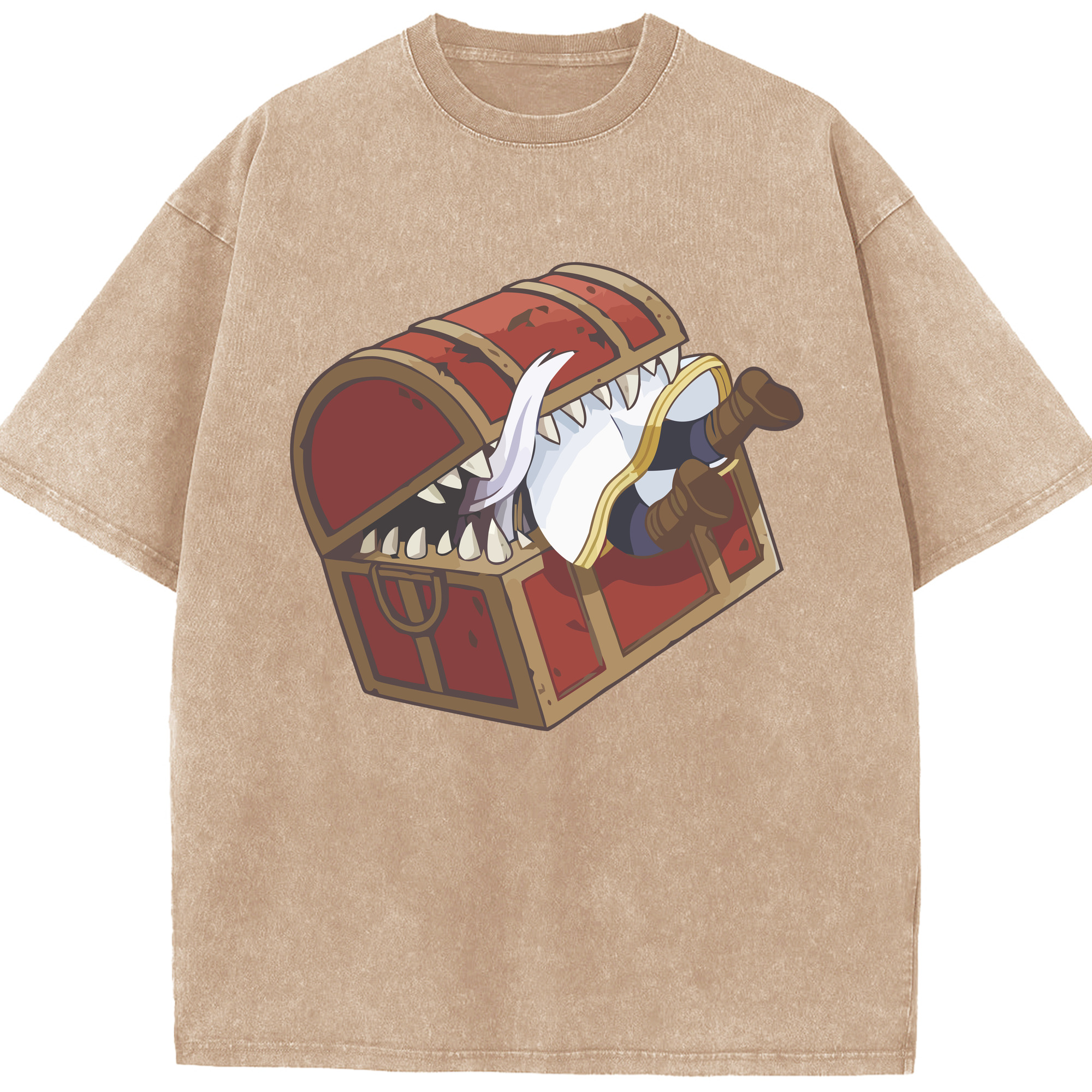（画像用） 葬送のフリーレン Frieren 綿100% ヴィンテージ風 半袖Tシャツ（フロントプリント）