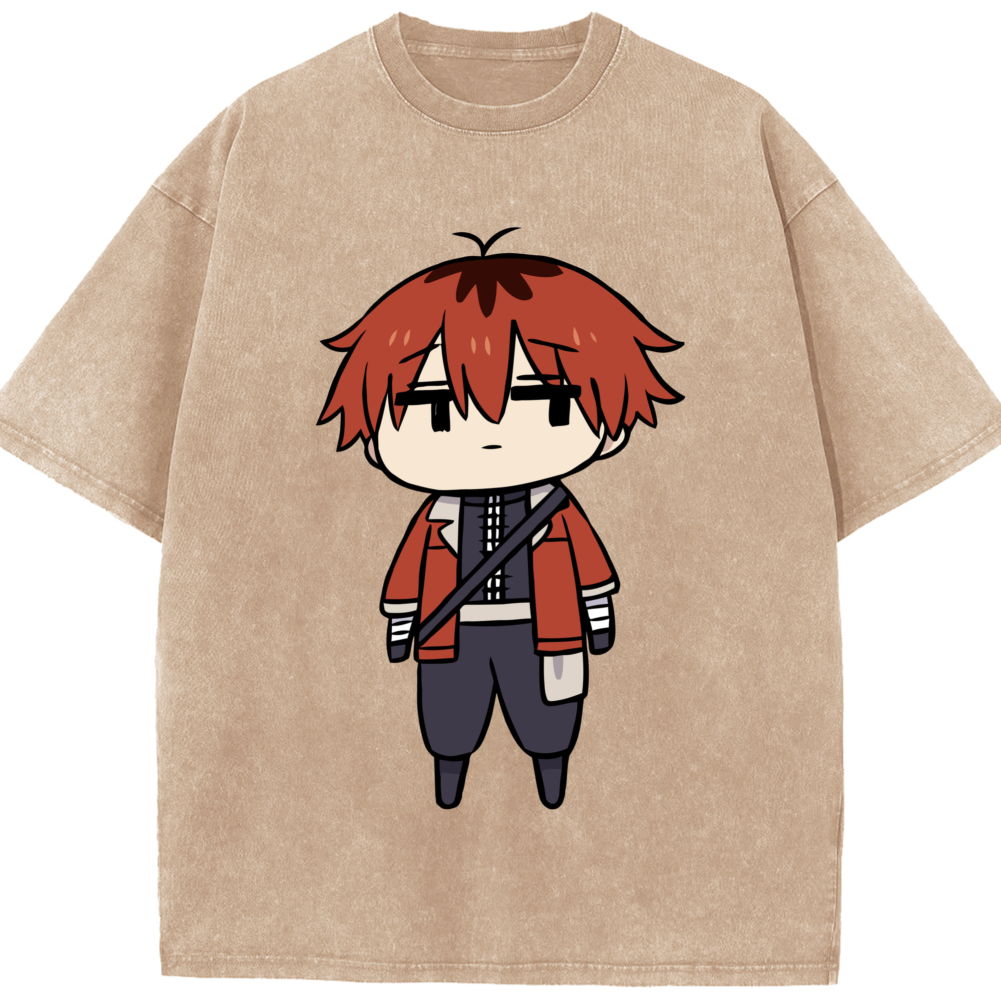 （画像用） 葬送のフリーレン Frieren 綿100% ヴィンテージ風 半袖Tシャツ（フロントプリント）