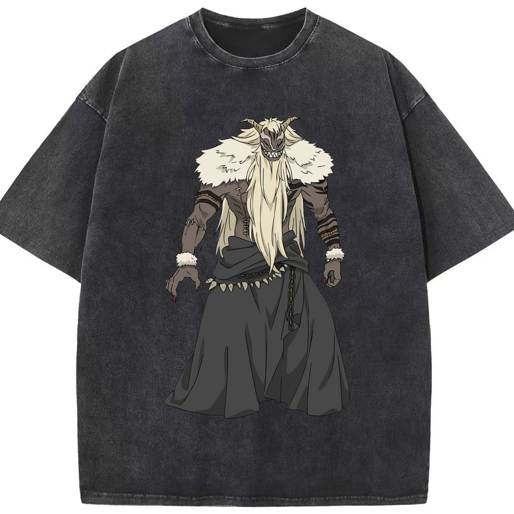 （画像用） 葬送のフリーレン Frieren 綿100% ヴィンテージ風 半袖Tシャツ（フロントプリント）