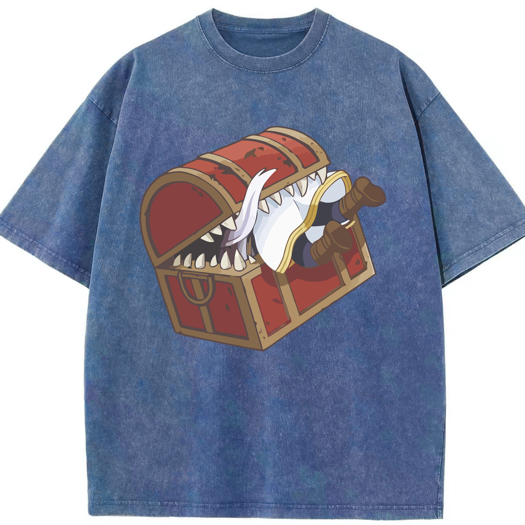 （画像用） 葬送のフリーレン Frieren 綿100% ヴィンテージ風 半袖Tシャツ（フロントプリント）