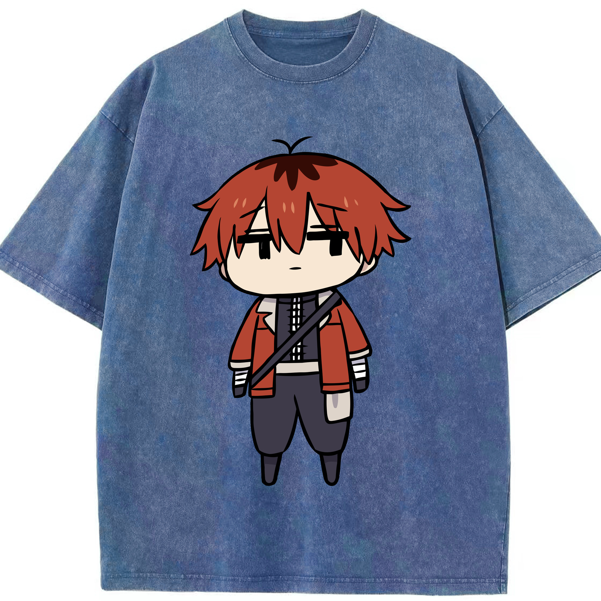 （画像用） 葬送のフリーレン Frieren 綿100% ヴィンテージ風 半袖Tシャツ（フロントプリント）
