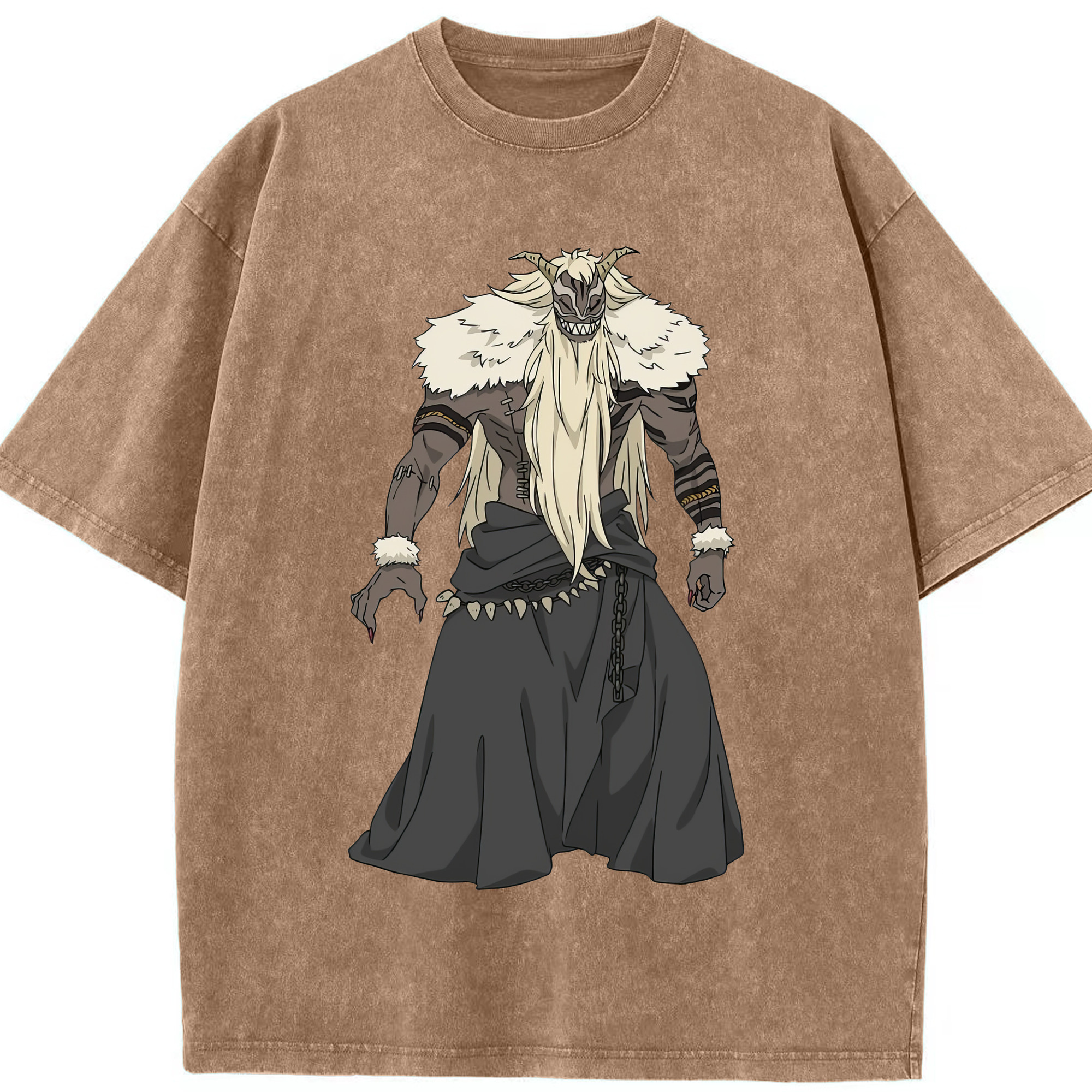 （画像用） 葬送のフリーレン Frieren 綿100% ヴィンテージ風 半袖Tシャツ（フロントプリント）