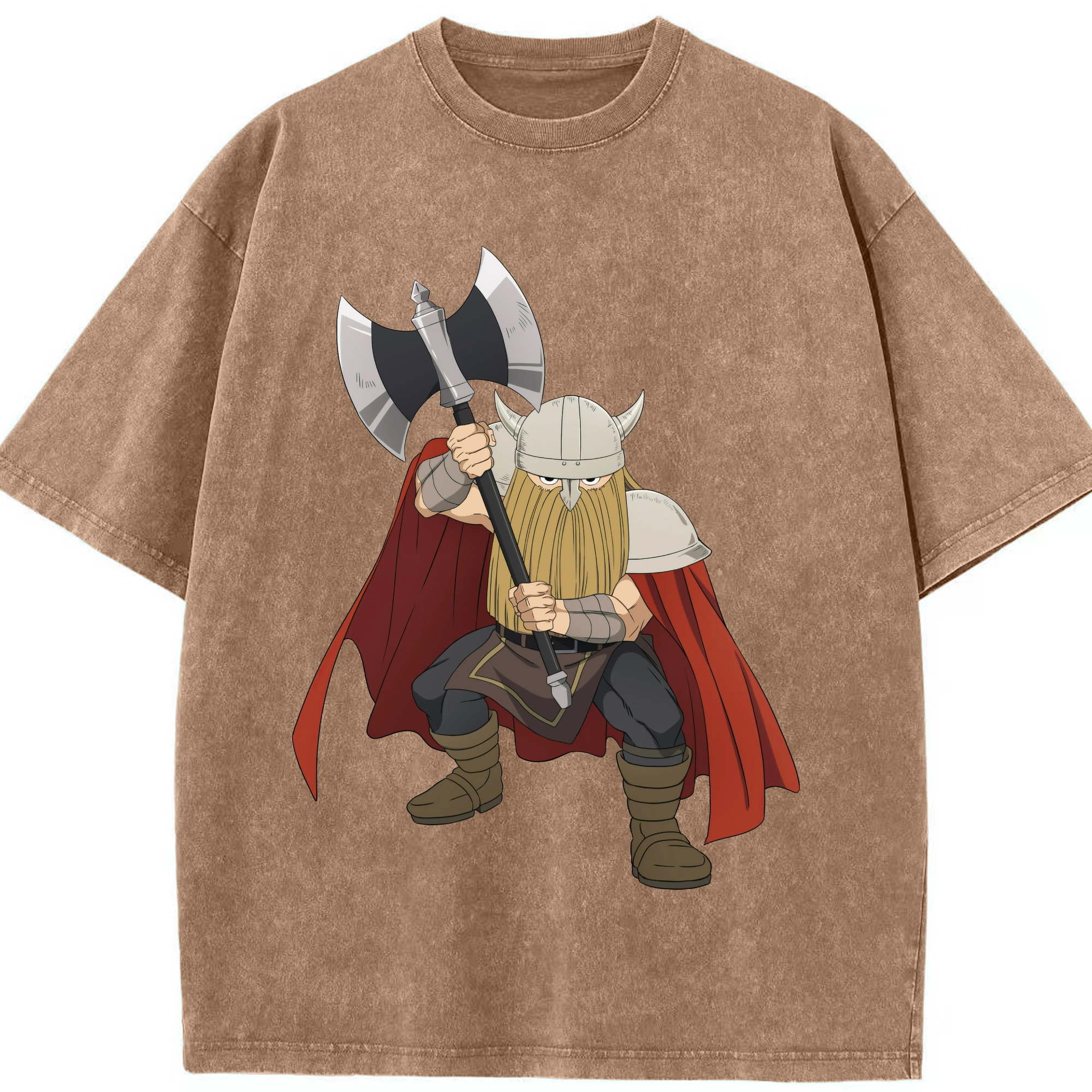 （画像用） 葬送のフリーレン Frieren 綿100% ヴィンテージ風 半袖Tシャツ（フロントプリント）