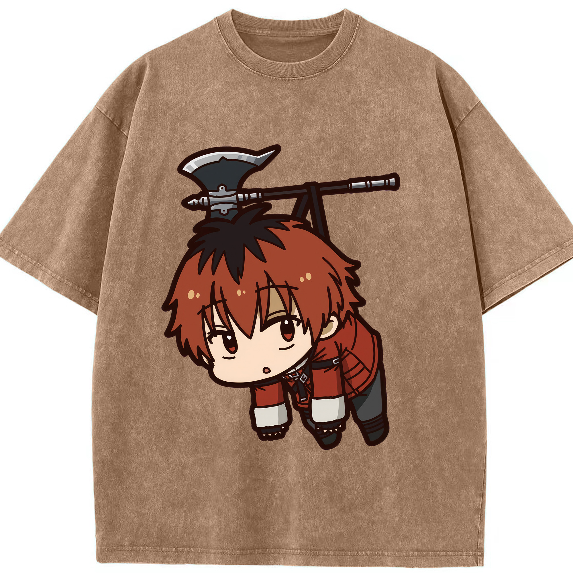 （画像用） 葬送のフリーレン Frieren 綿100% ヴィンテージ風 半袖Tシャツ（フロントプリント）
