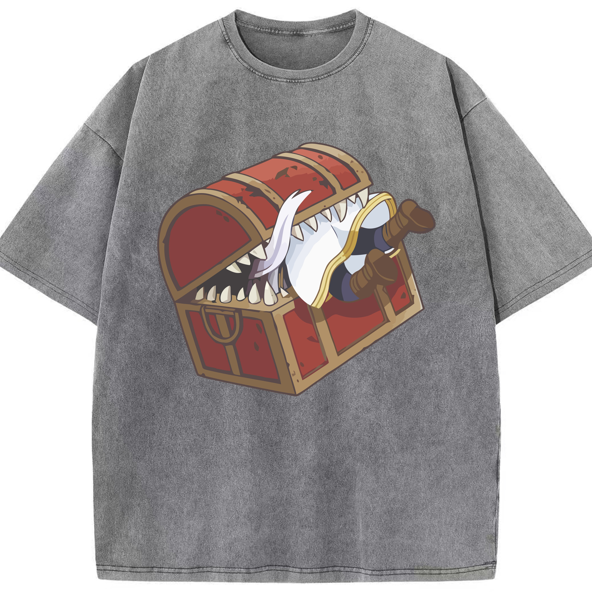 （画像用） 葬送のフリーレン Frieren 綿100% ヴィンテージ風 半袖Tシャツ（フロントプリント）