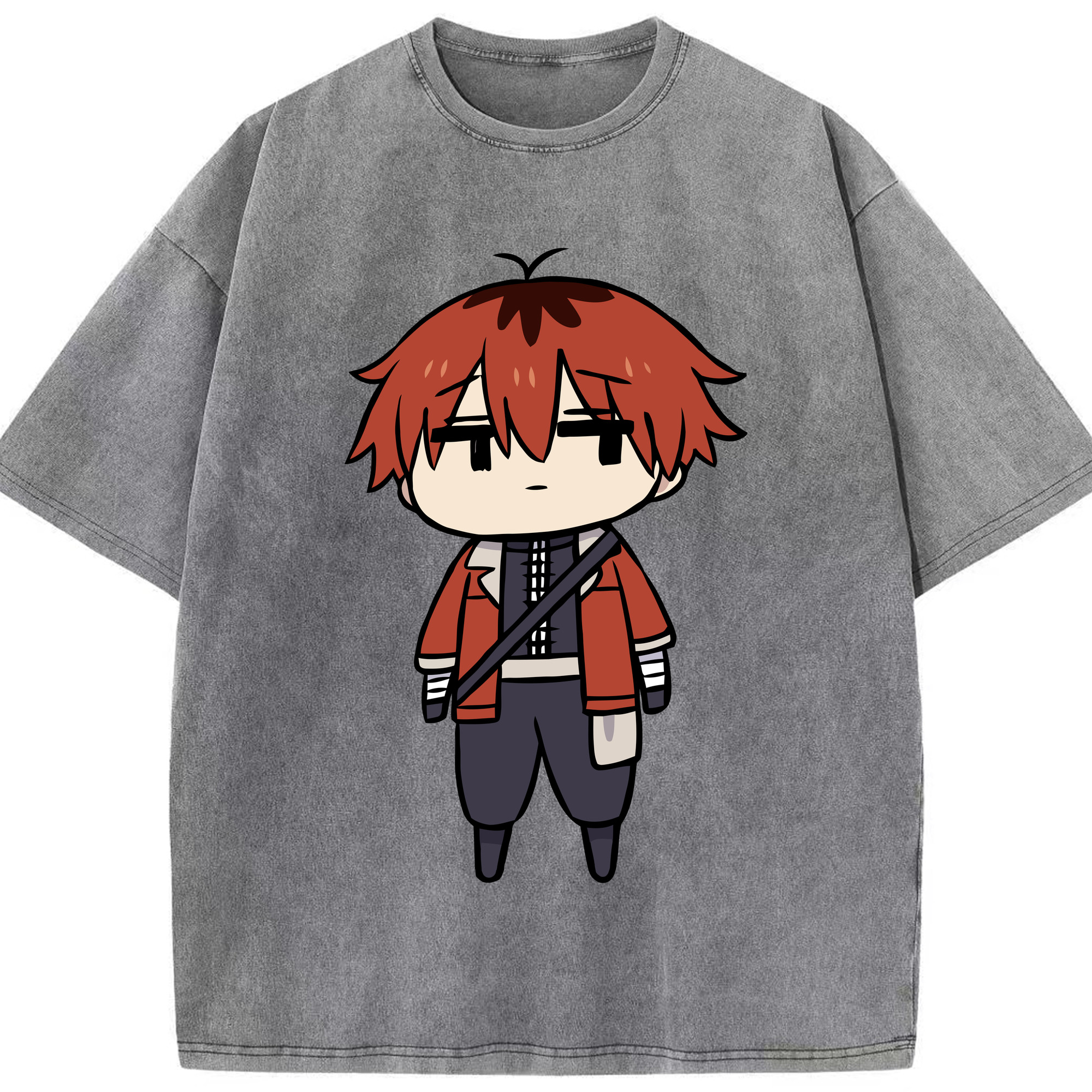 （画像用） 葬送のフリーレン Frieren 綿100% ヴィンテージ風 半袖Tシャツ（フロントプリント）