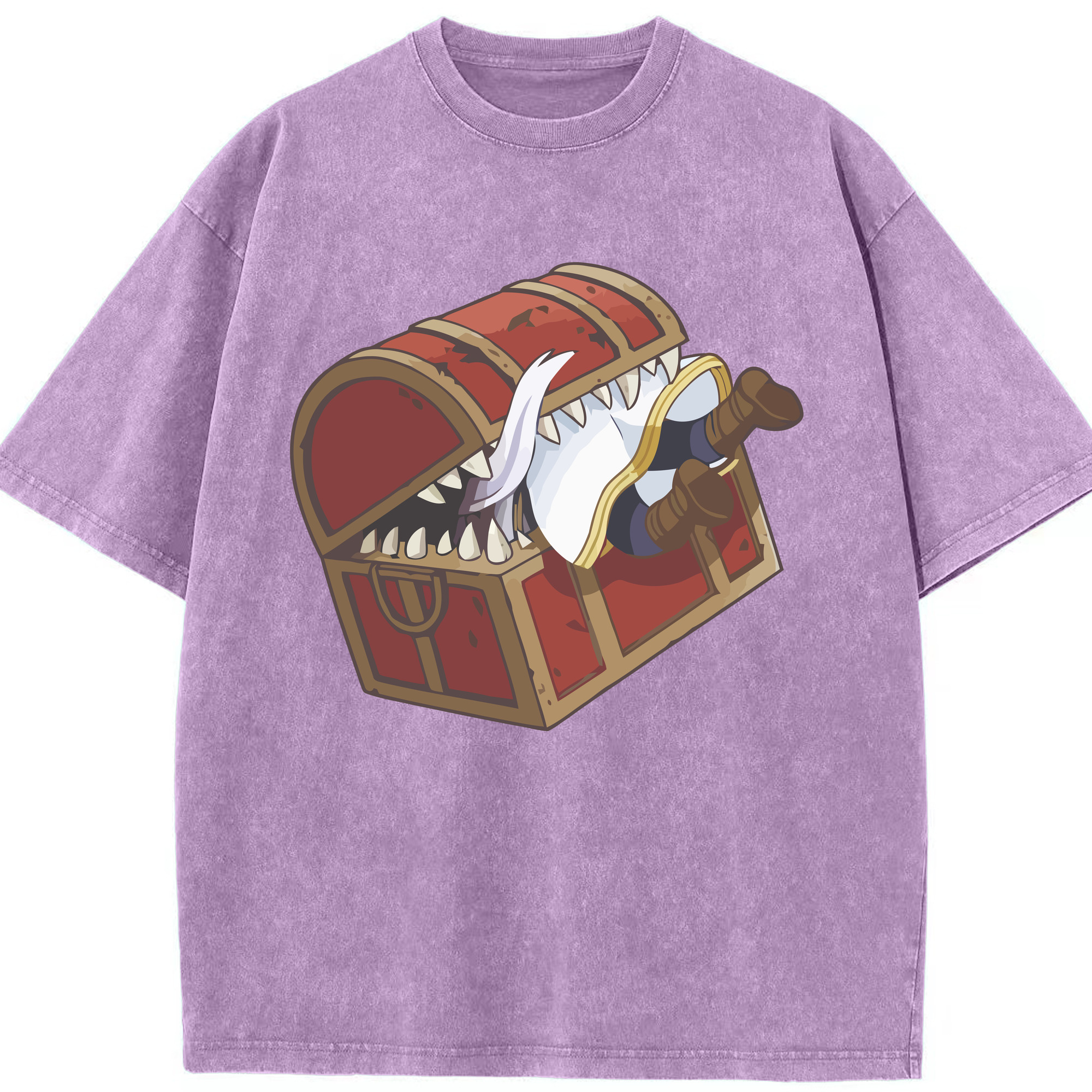 （画像用） 葬送のフリーレン Frieren 綿100% ヴィンテージ風 半袖Tシャツ（フロントプリント）