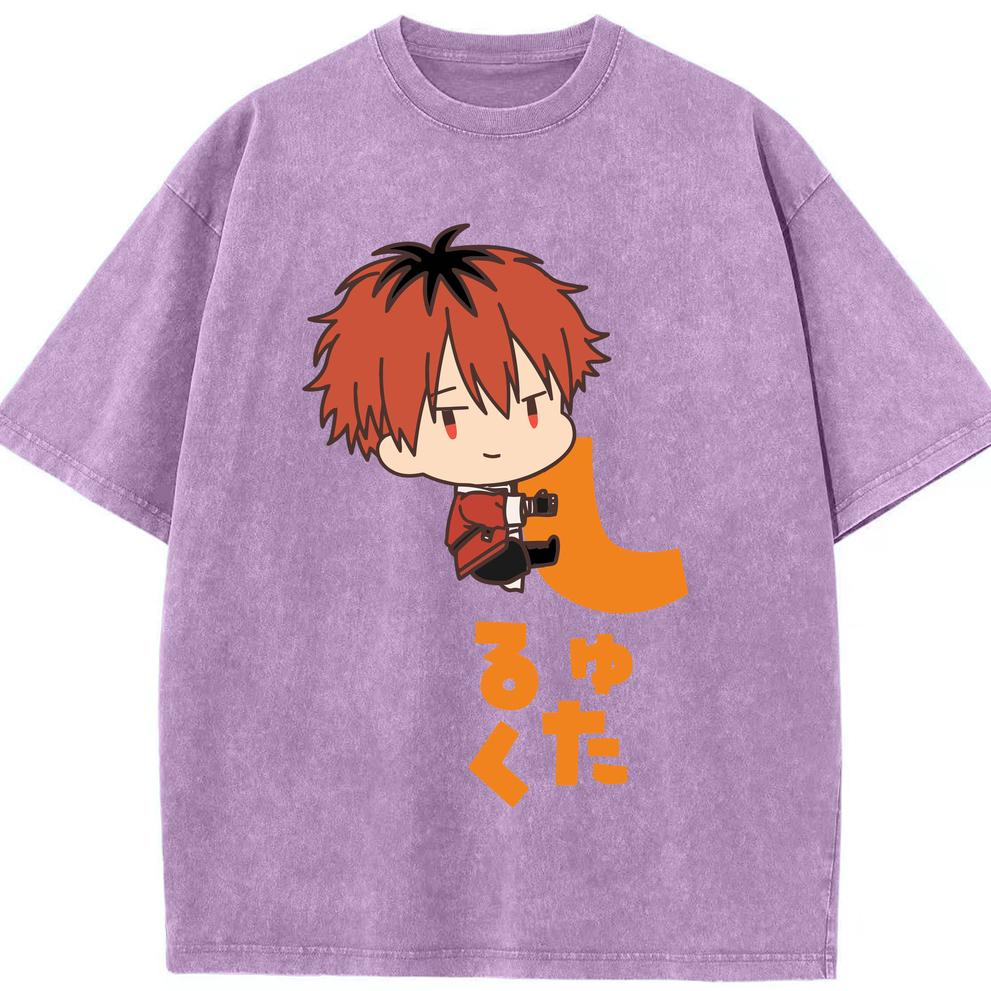 （画像用） 葬送のフリーレン Frieren 綿100% ヴィンテージ風 半袖Tシャツ（フロントプリント）