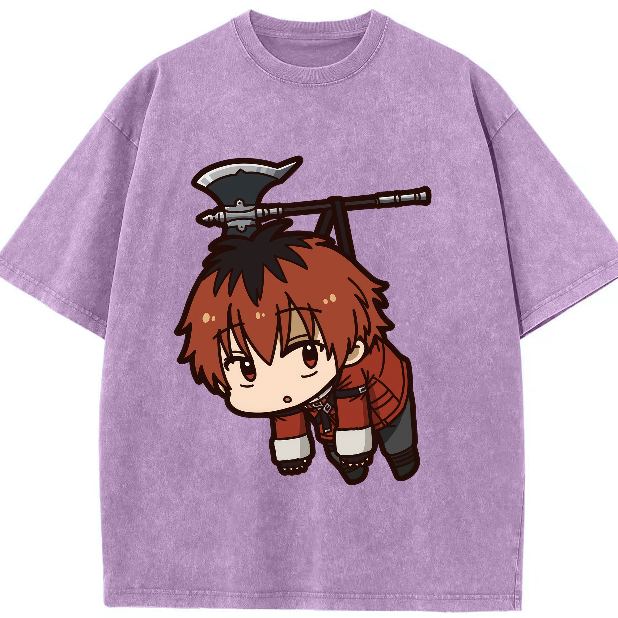 （画像用） 葬送のフリーレン Frieren 綿100% ヴィンテージ風 半袖Tシャツ（フロントプリント）