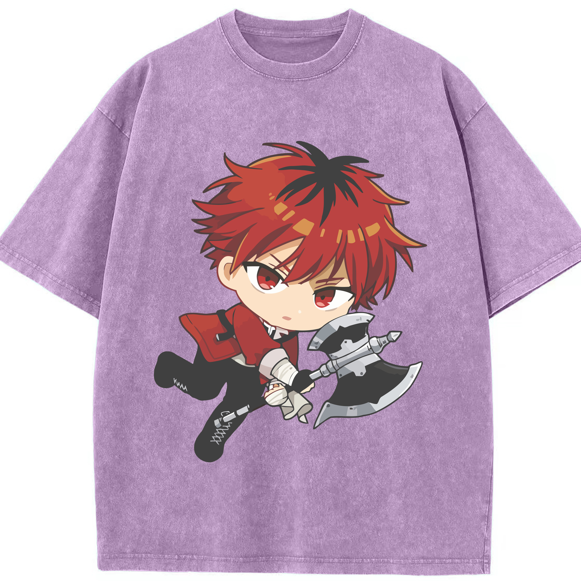 （画像用） 葬送のフリーレン Frieren 綿100% ヴィンテージ風 半袖Tシャツ（フロントプリント）