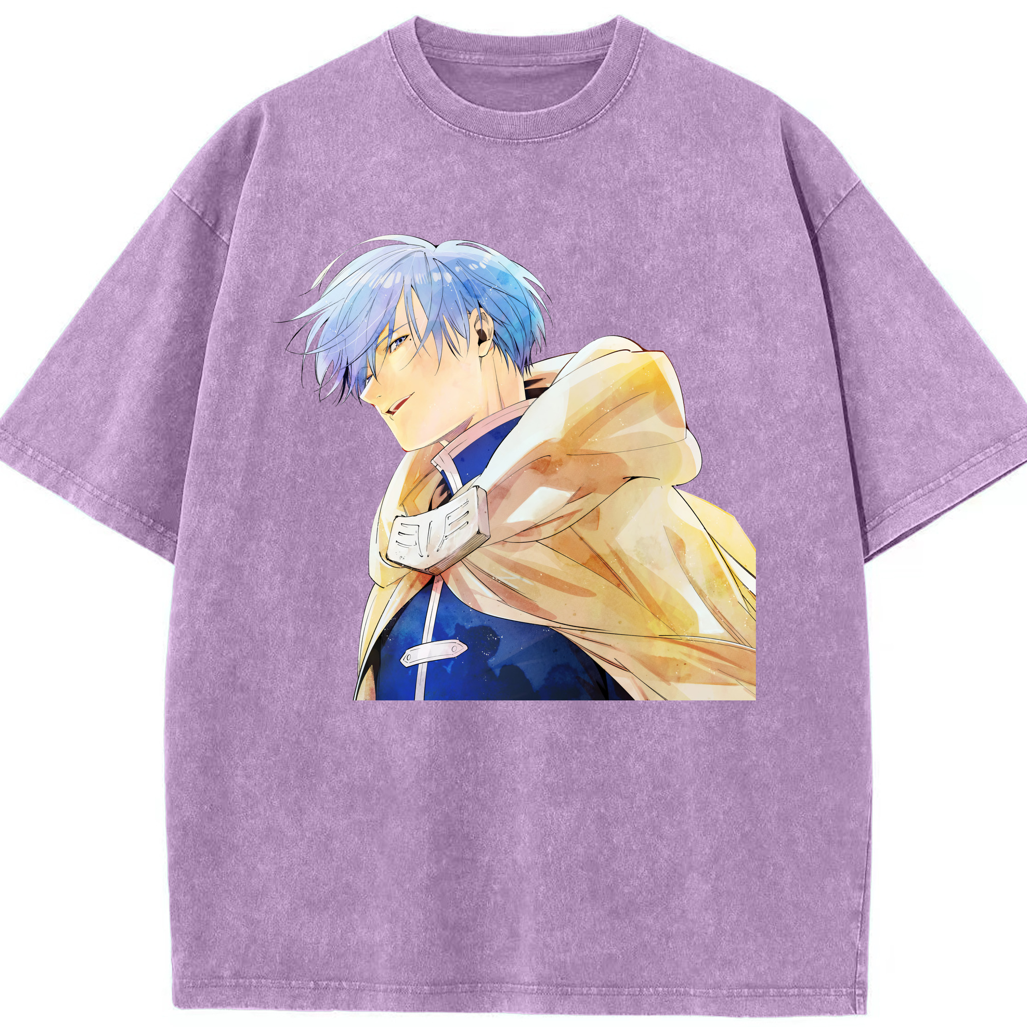 （画像用） 葬送のフリーレン Frieren 綿100% ヴィンテージ風 半袖Tシャツ（フロントプリント）