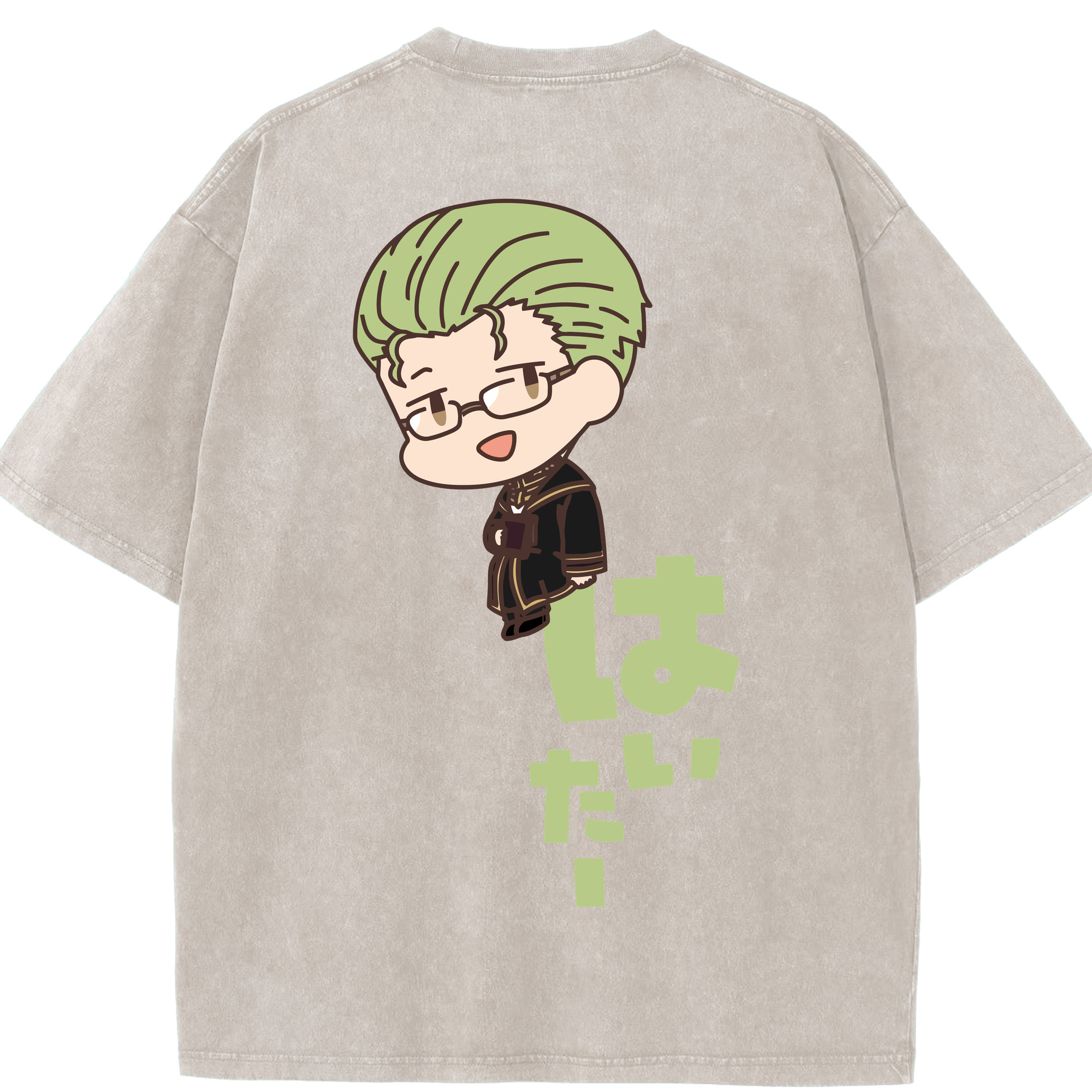 （画像用） 葬送のフリーレン Frieren 綿100% ヴィンテージ風 半袖Tシャツ（背面プリント）