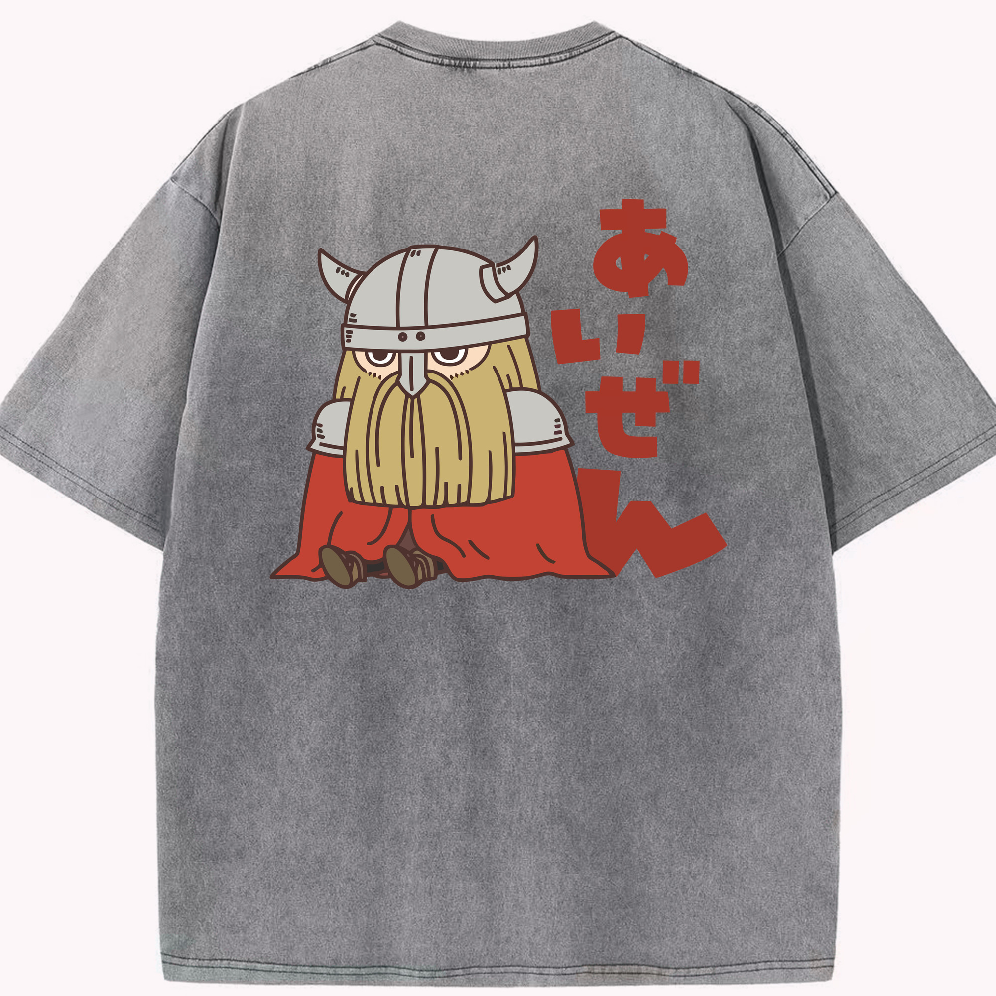 （画像用） 葬送のフリーレン Frieren 綿100% ヴィンテージ風 半袖Tシャツ（背面プリント）