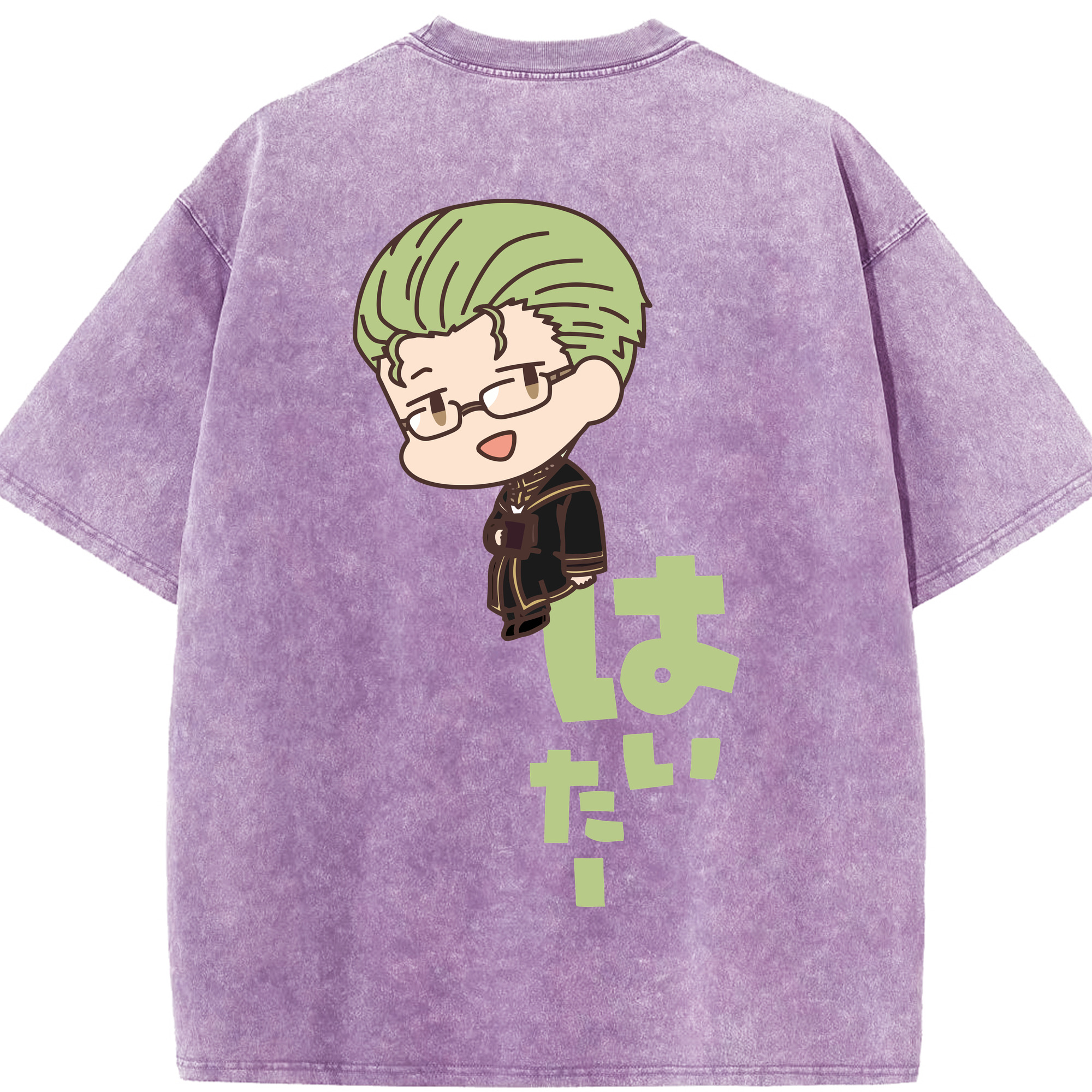 （画像用） 葬送のフリーレン Frieren 綿100% ヴィンテージ風 半袖Tシャツ（背面プリント）