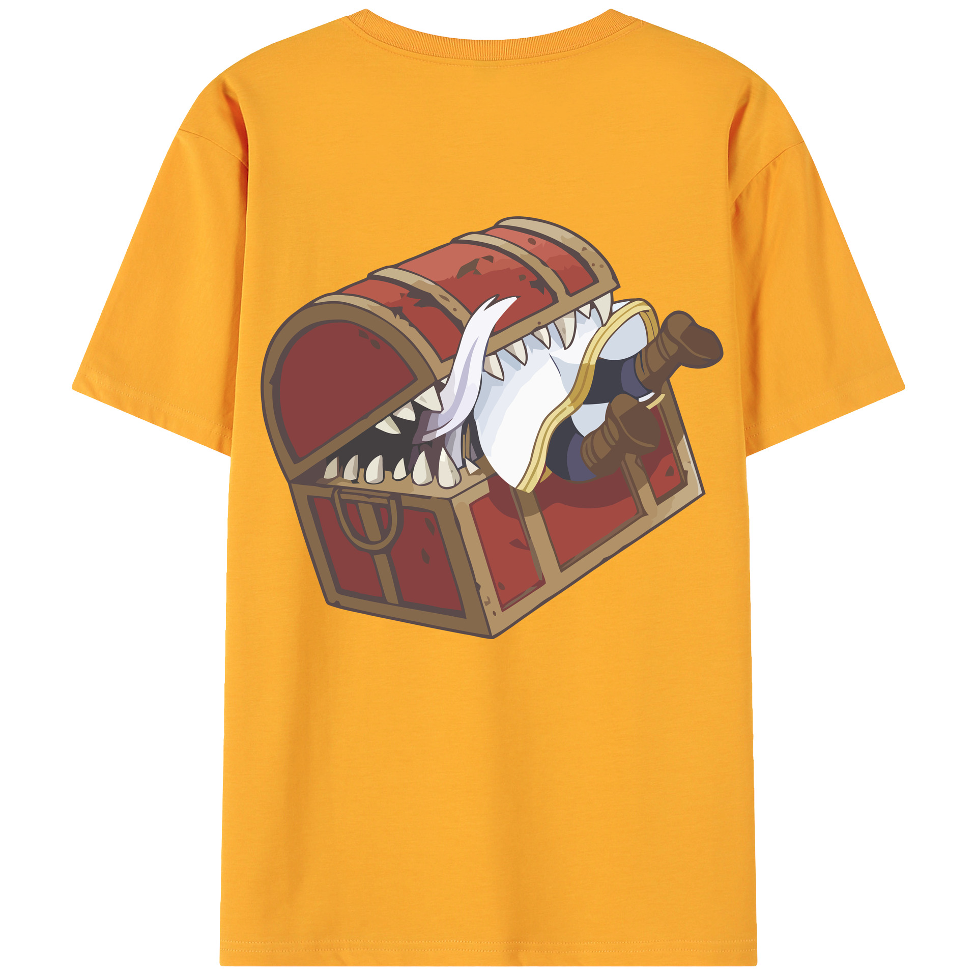 （画像用） 葬送のフリーレン Frieren 綿100％ メンズ半袖Tシャツ（バックプリント） 通気性