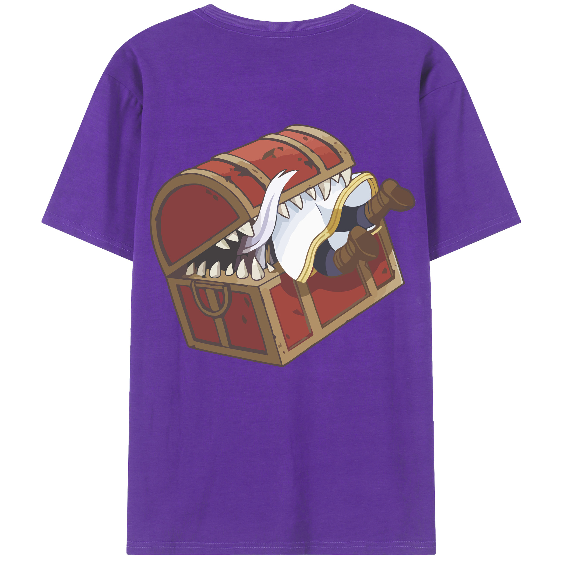 （画像用） 葬送のフリーレン Frieren 綿100％ メンズ半袖Tシャツ（バックプリント） 通気性