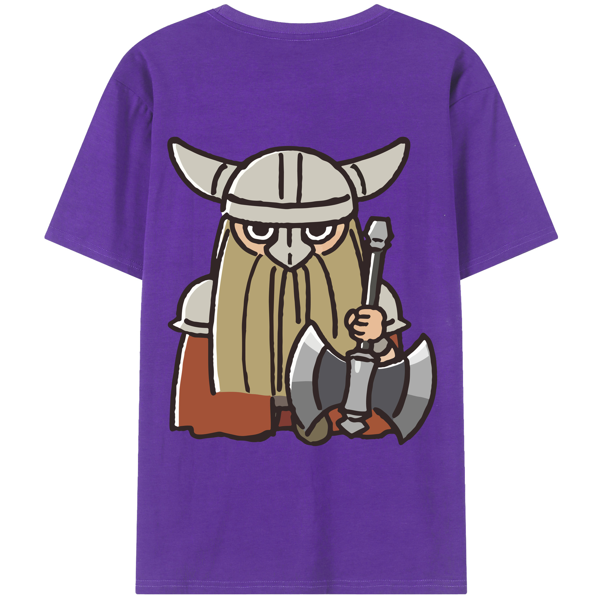 （画像用） 葬送のフリーレン Frieren 綿100％ メンズ半袖Tシャツ（バックプリント） 通気性