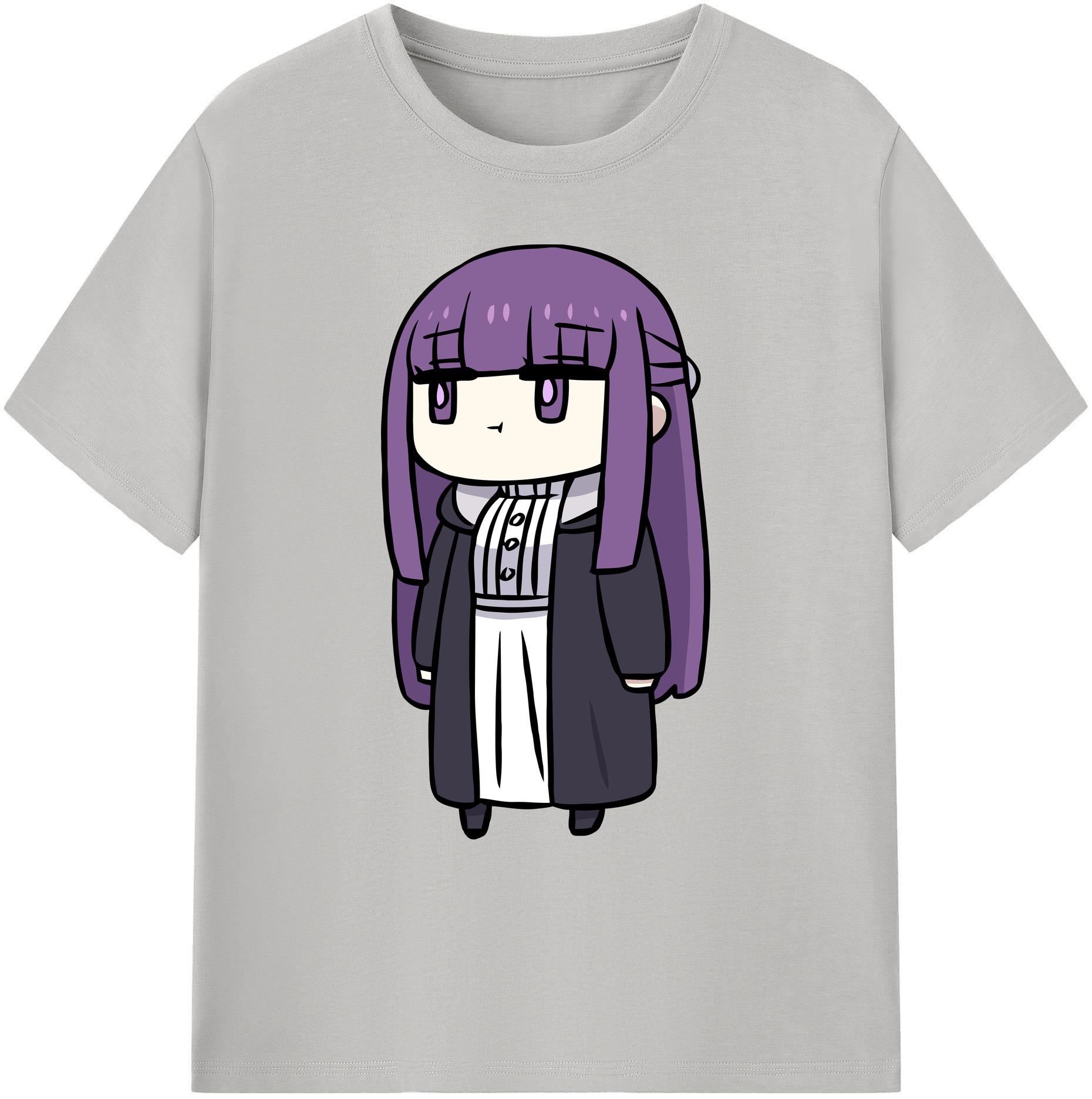 （画像用） 葬送のフリーレン Frieren 綿100％ メンズ半袖Tシャツ｜肌触りやわらか＆通気性