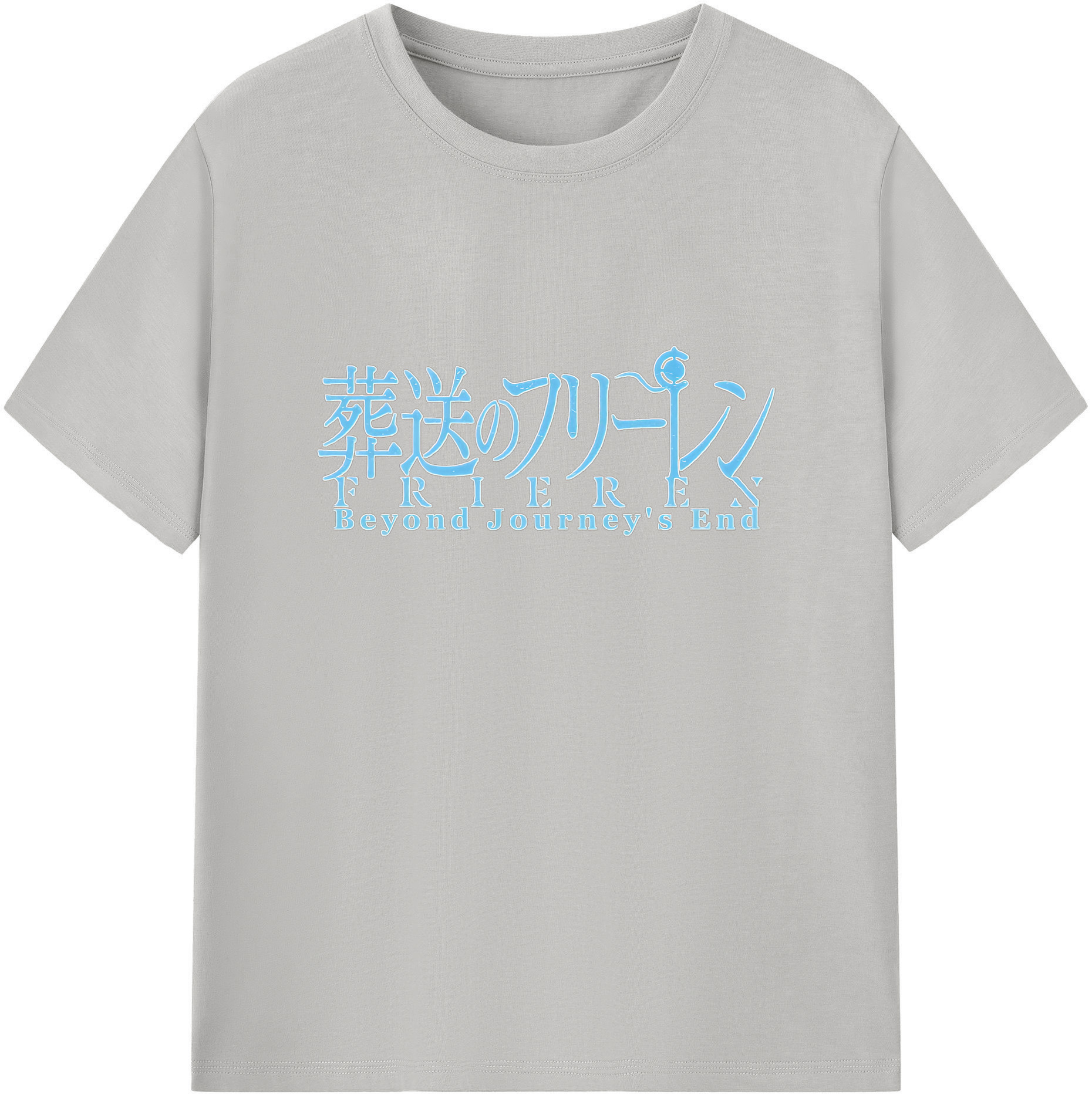 （画像用） 葬送のフリーレン Frieren 綿100％ メンズ半袖Tシャツ｜肌触りやわらか＆通気性