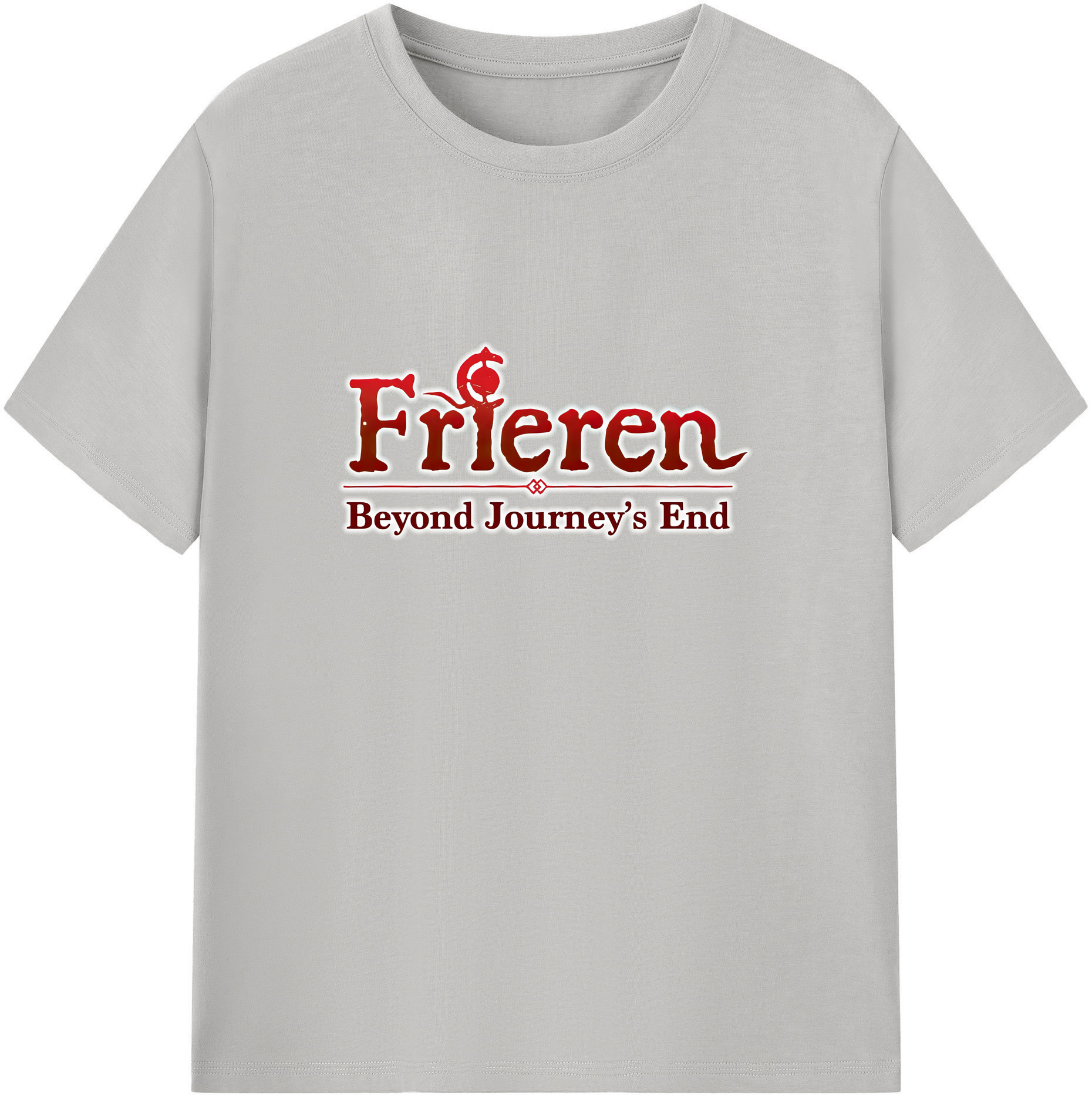 （画像用） 葬送のフリーレン Frieren 綿100％ メンズ半袖Tシャツ｜肌触りやわらか＆通気性