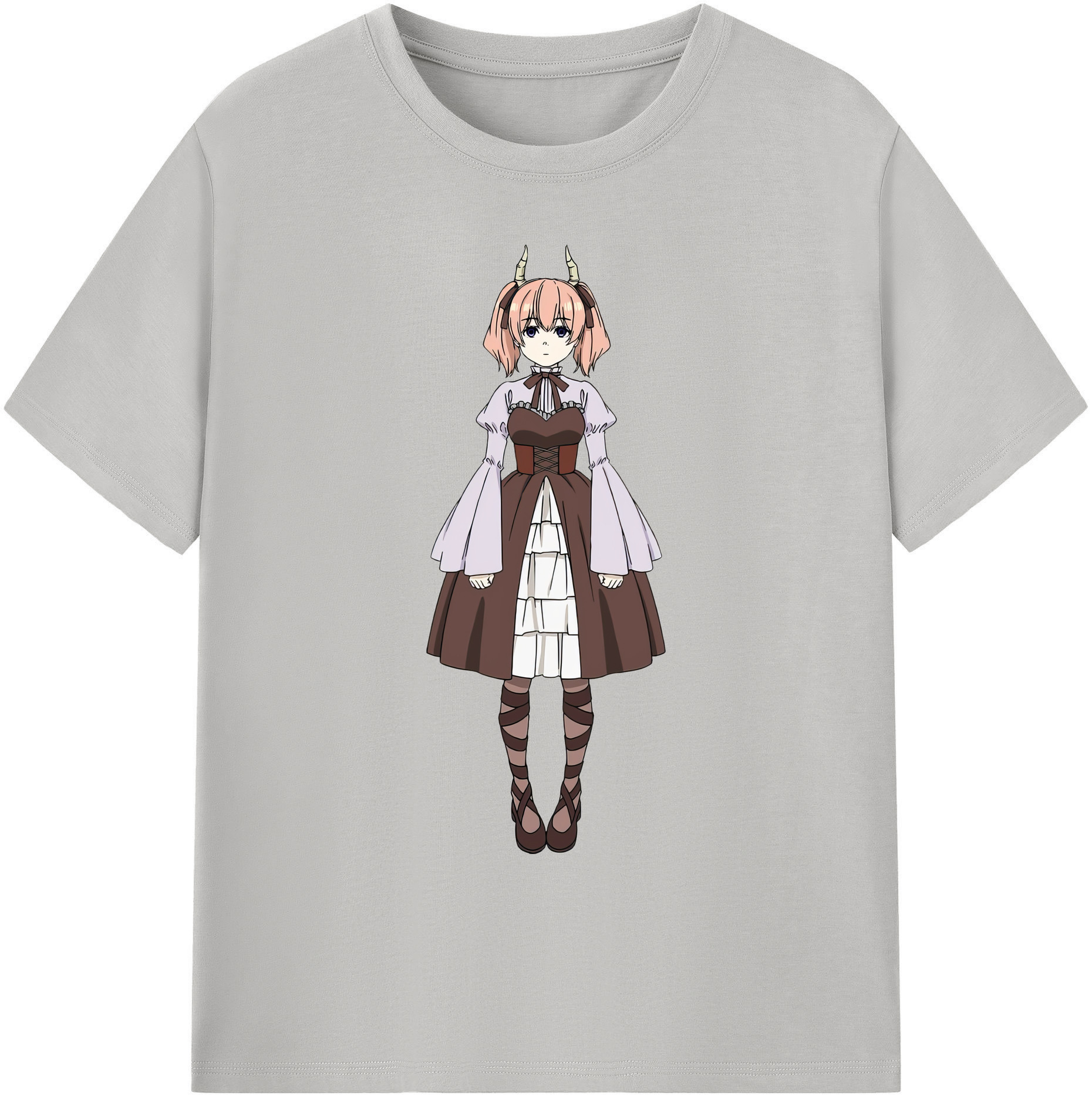 （画像用） 葬送のフリーレン Frieren 綿100％ メンズ半袖Tシャツ｜肌触りやわらか＆通気性