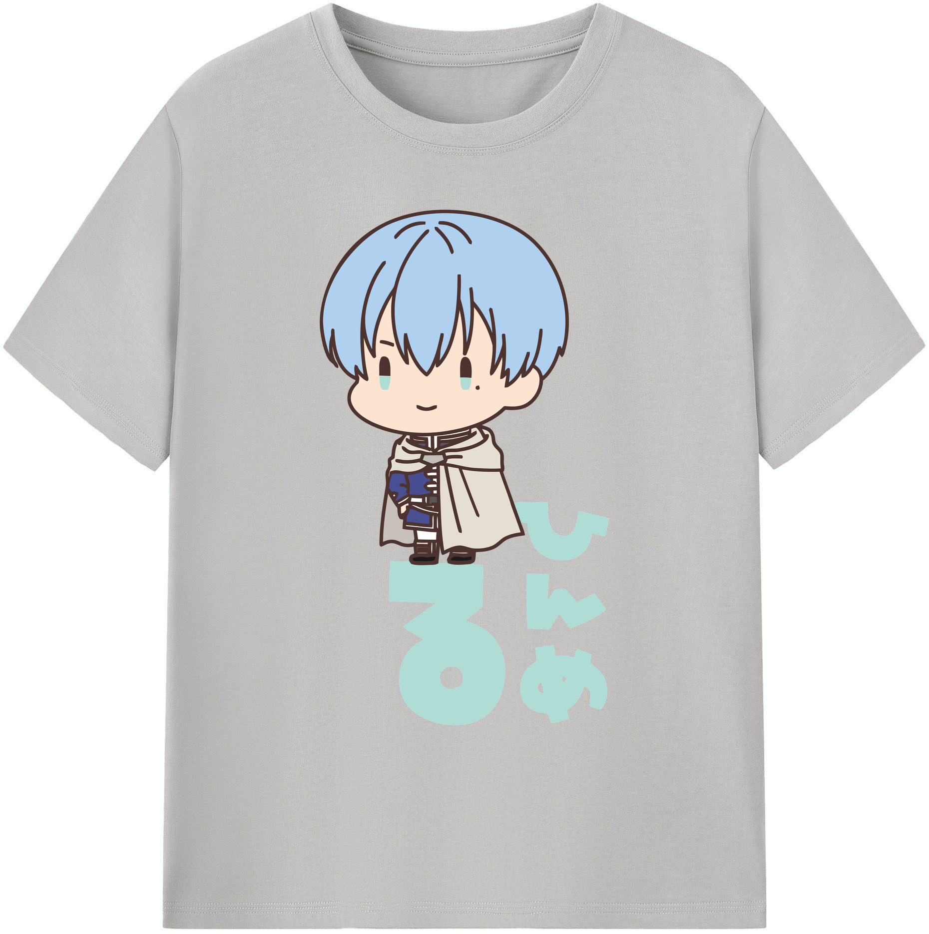 （画像用） 葬送のフリーレン Frieren 綿100％ メンズ半袖Tシャツ｜肌触りやわらか＆通気性