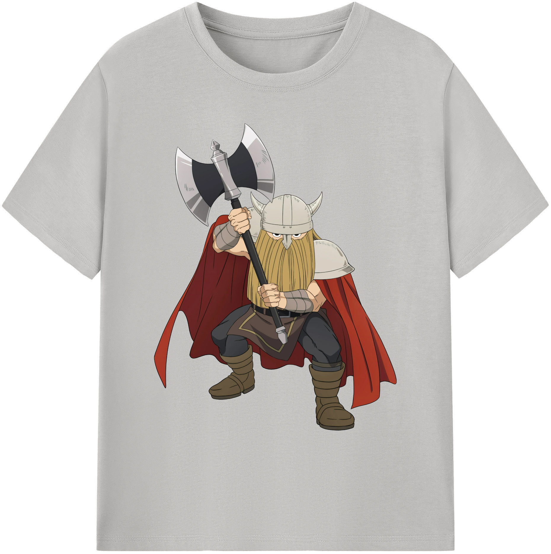 （画像用） 葬送のフリーレン Frieren 綿100％ メンズ半袖Tシャツ｜肌触りやわらか＆通気性