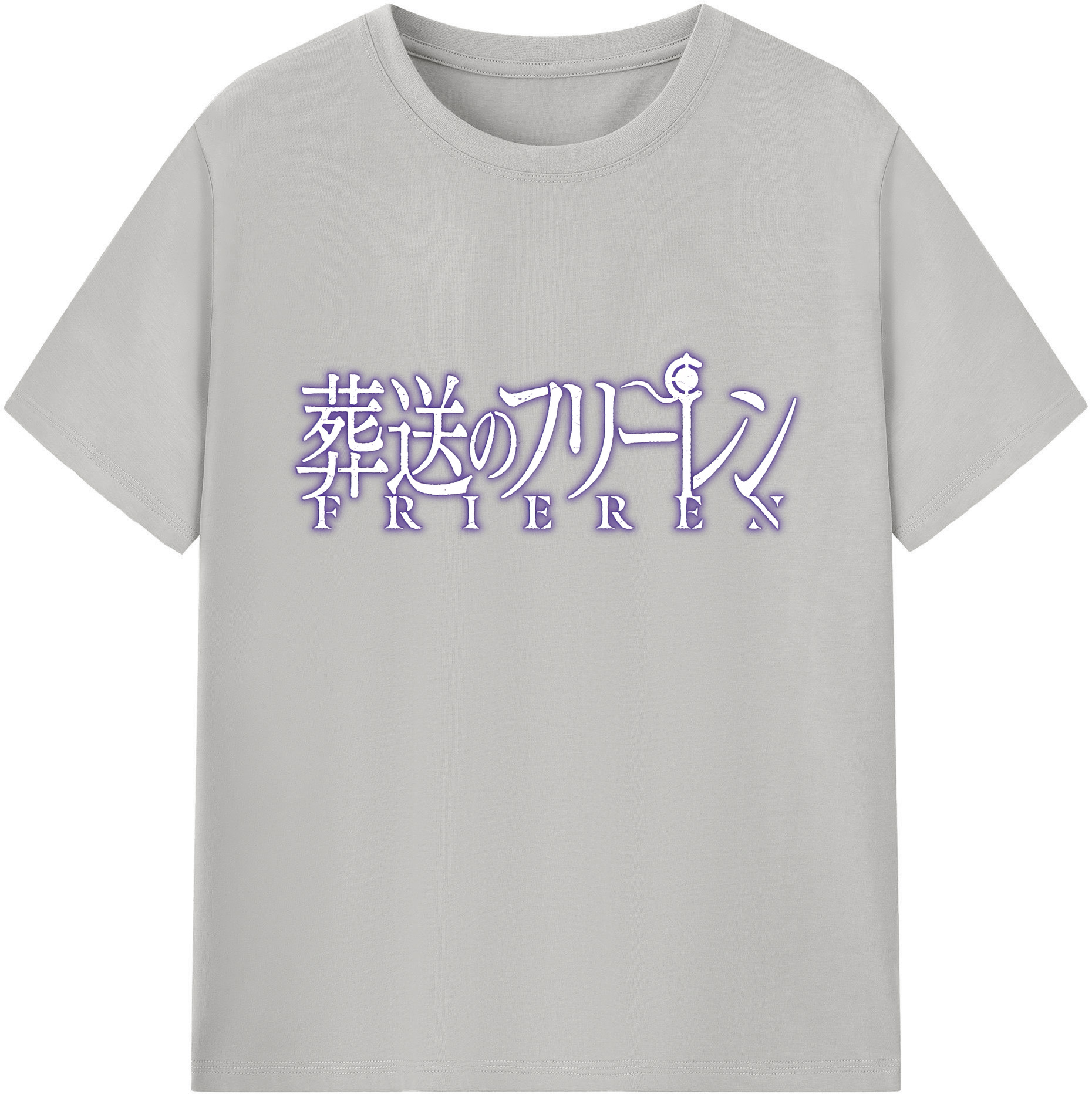 （画像用） 葬送のフリーレン Frieren 綿100％ メンズ半袖Tシャツ｜肌触りやわらか＆通気性