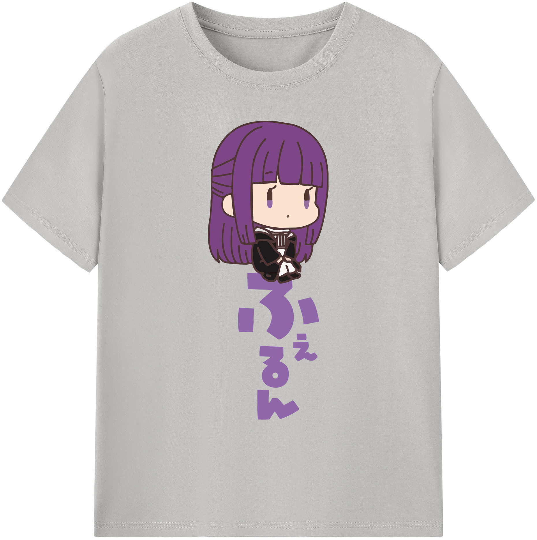（画像用） 葬送のフリーレン Frieren 綿100％ メンズ半袖Tシャツ｜肌触りやわらか＆通気性
