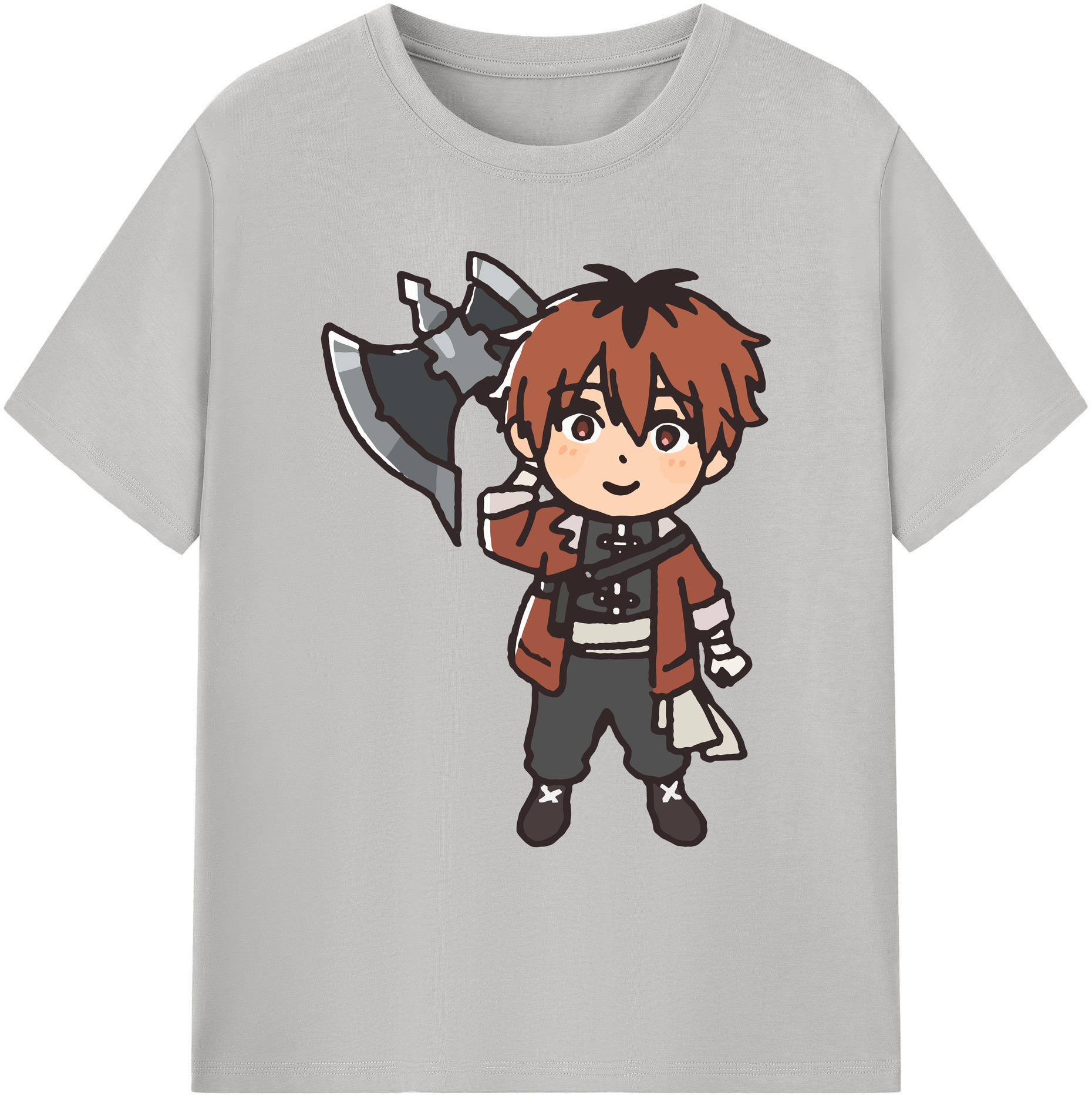 （画像用） 葬送のフリーレン Frieren 綿100％ メンズ半袖Tシャツ｜肌触りやわらか＆通気性