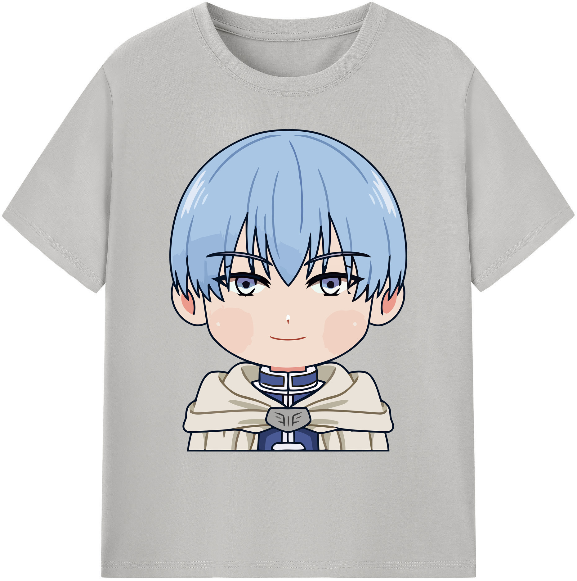 （画像用） 葬送のフリーレン Frieren 綿100％ メンズ半袖Tシャツ｜肌触りやわらか＆通気性
