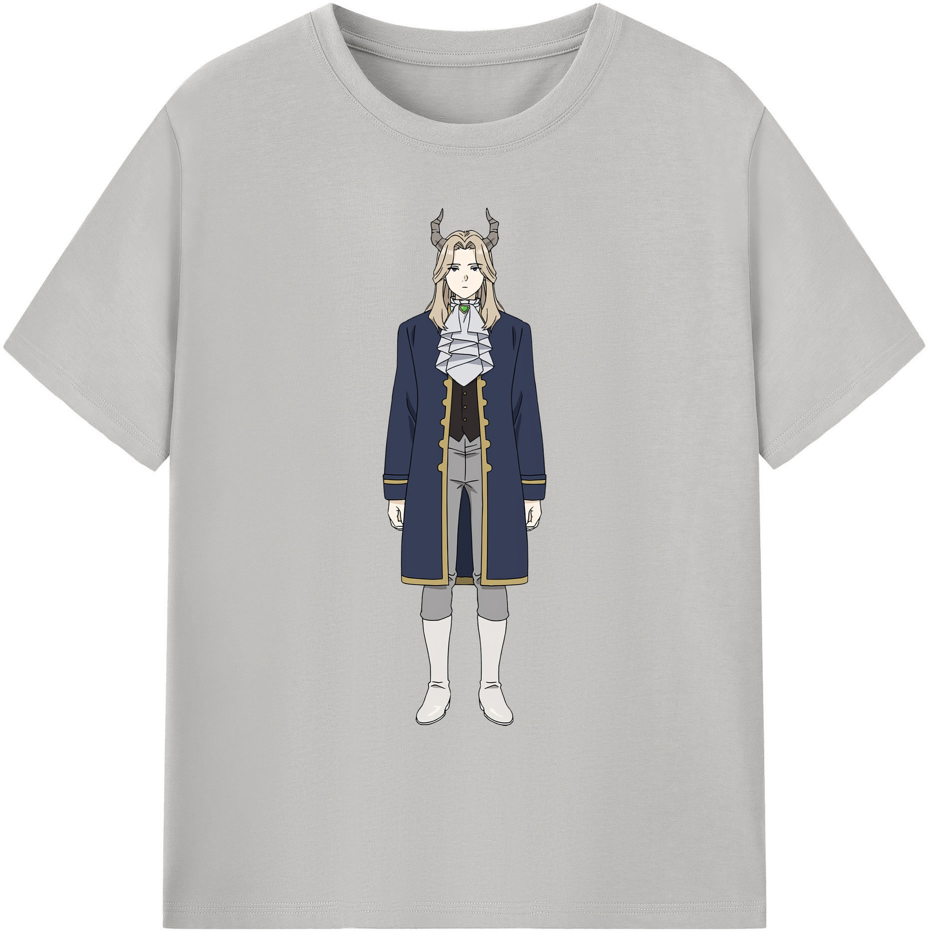 （画像用） 葬送のフリーレン Frieren 綿100％ メンズ半袖Tシャツ｜肌触りやわらか＆通気性