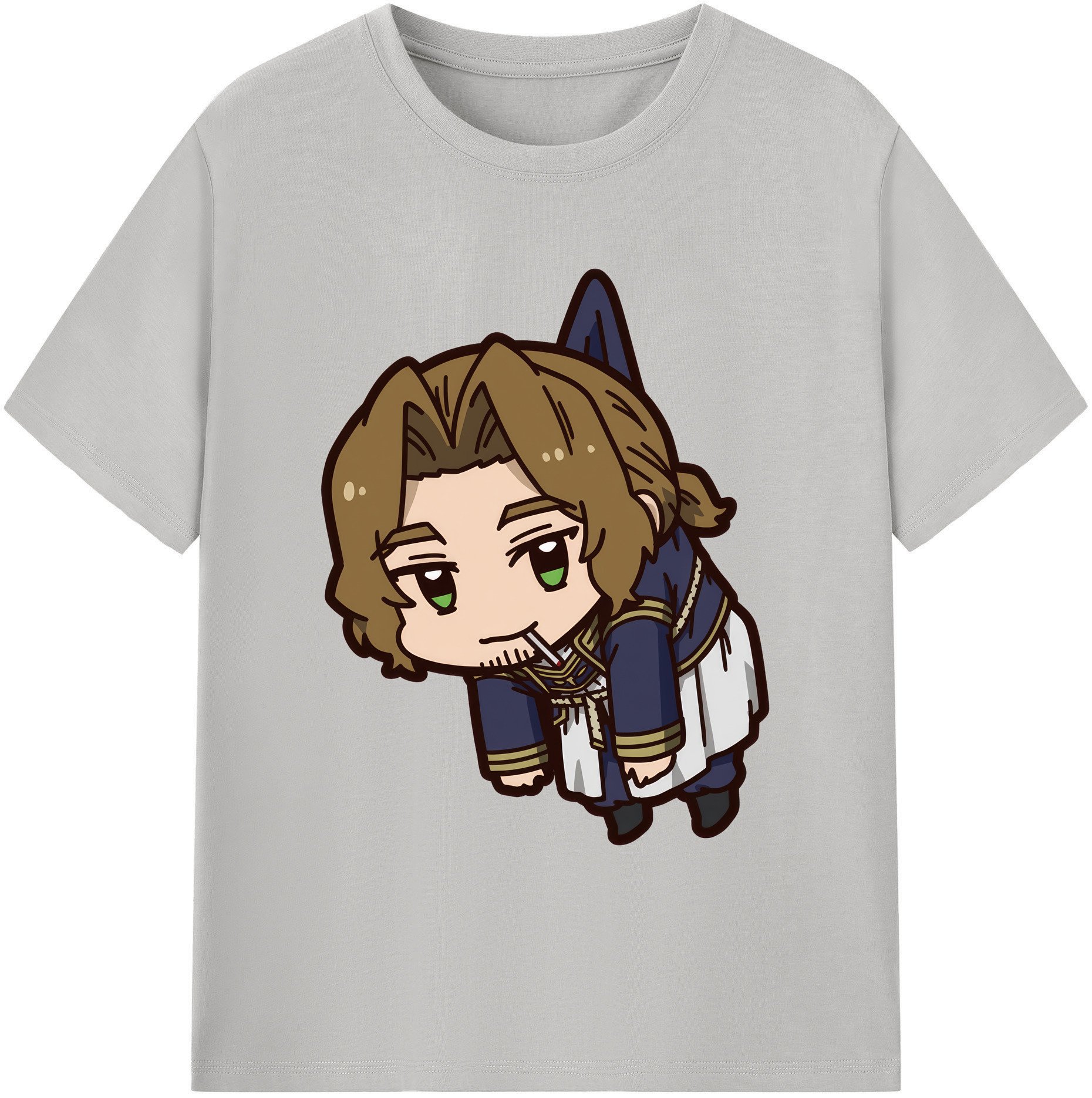 （画像用） 葬送のフリーレン Frieren 綿100％ メンズ半袖Tシャツ｜肌触りやわらか＆通気性