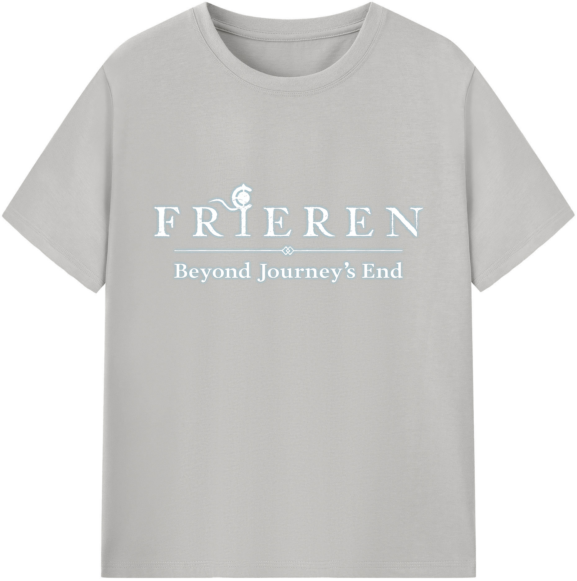 （画像用） 葬送のフリーレン Frieren 綿100％ メンズ半袖Tシャツ｜肌触りやわらか＆通気性