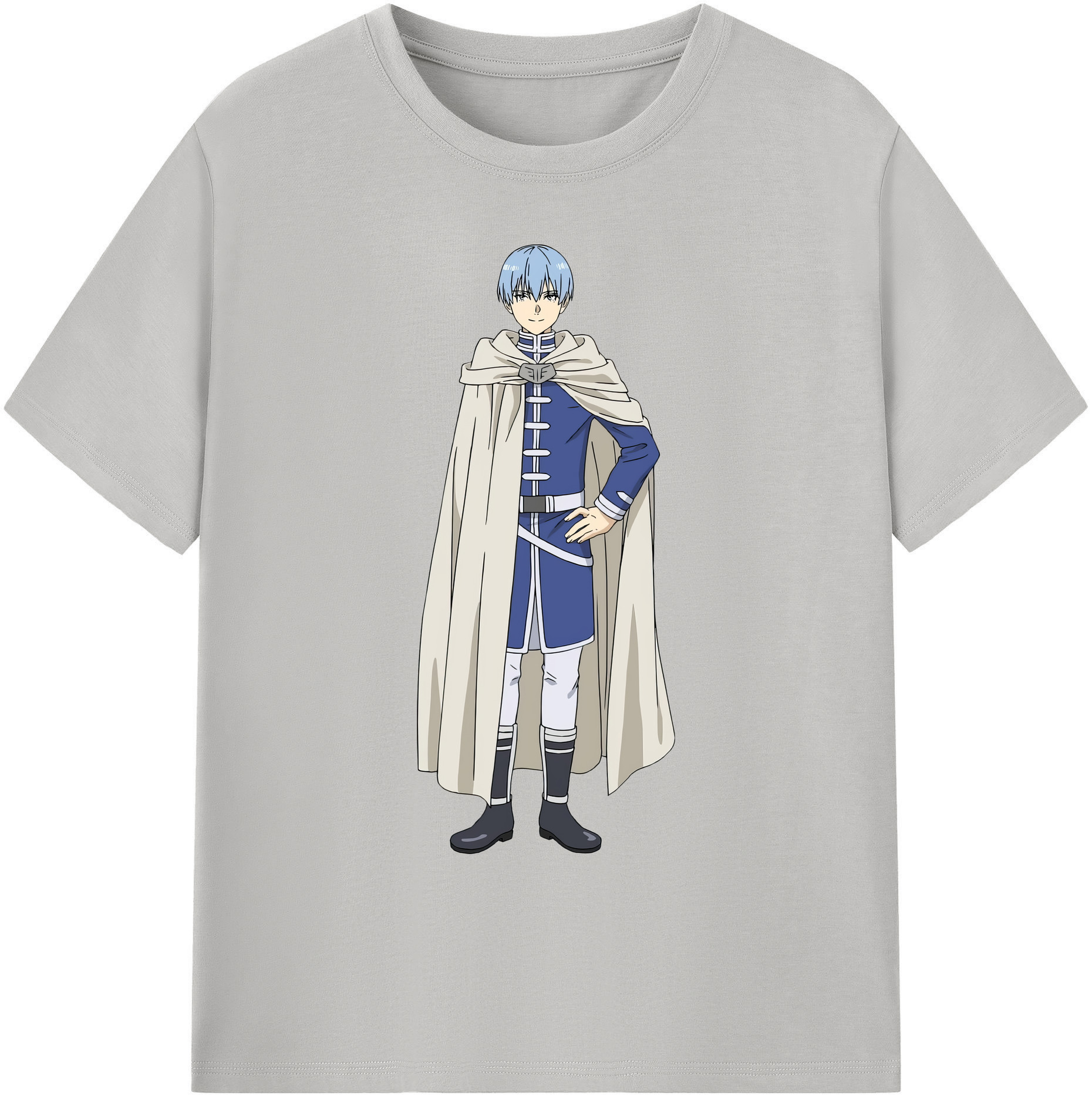（画像用） 葬送のフリーレン Frieren 綿100％ メンズ半袖Tシャツ｜肌触りやわらか＆通気性