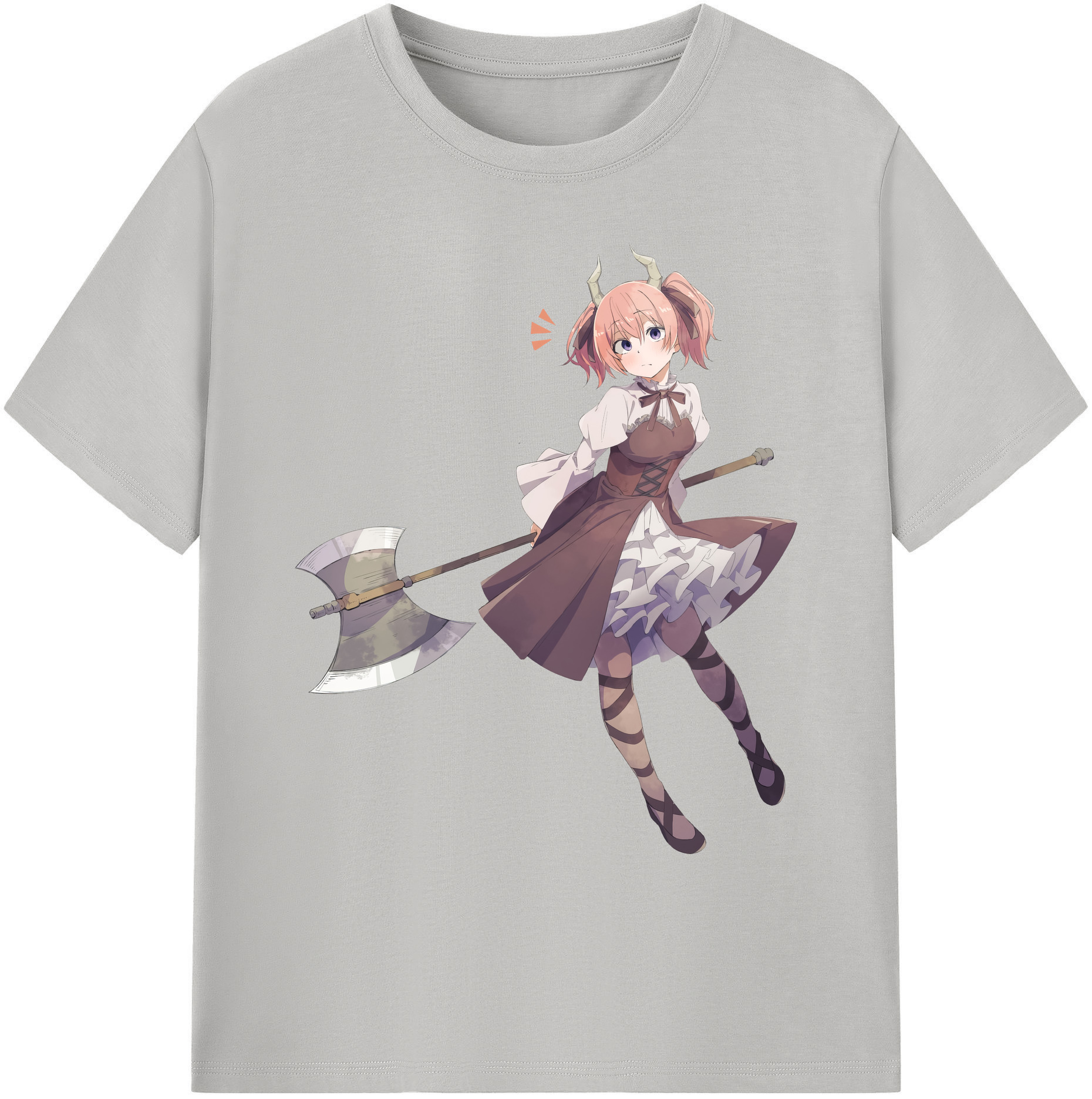 （画像用） 葬送のフリーレン Frieren 綿100％ メンズ半袖Tシャツ｜肌触りやわらか＆通気性