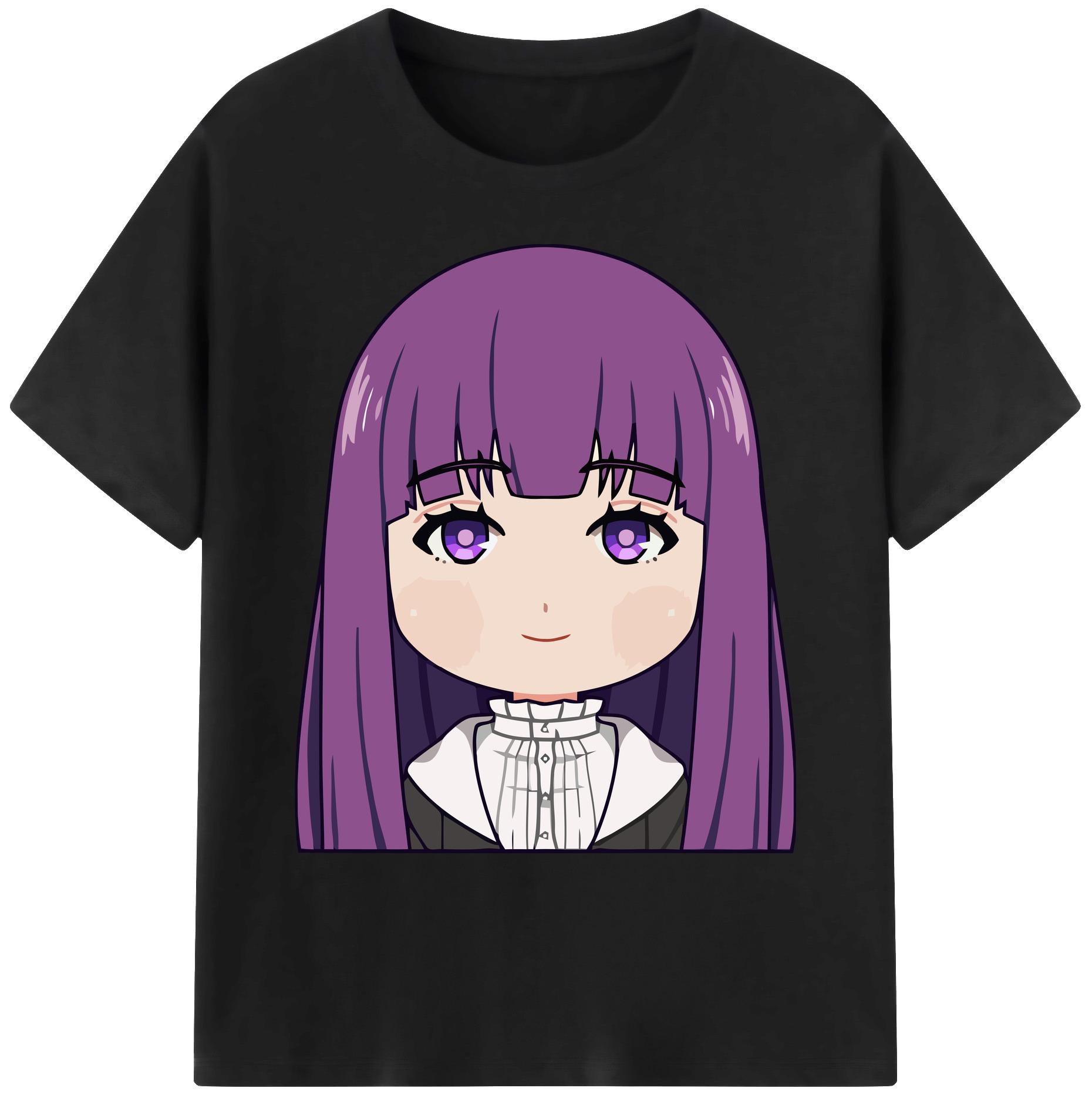 （画像用） 葬送のフリーレン Frieren 綿100％ メンズ半袖Tシャツ｜肌触りやわらか＆通気性