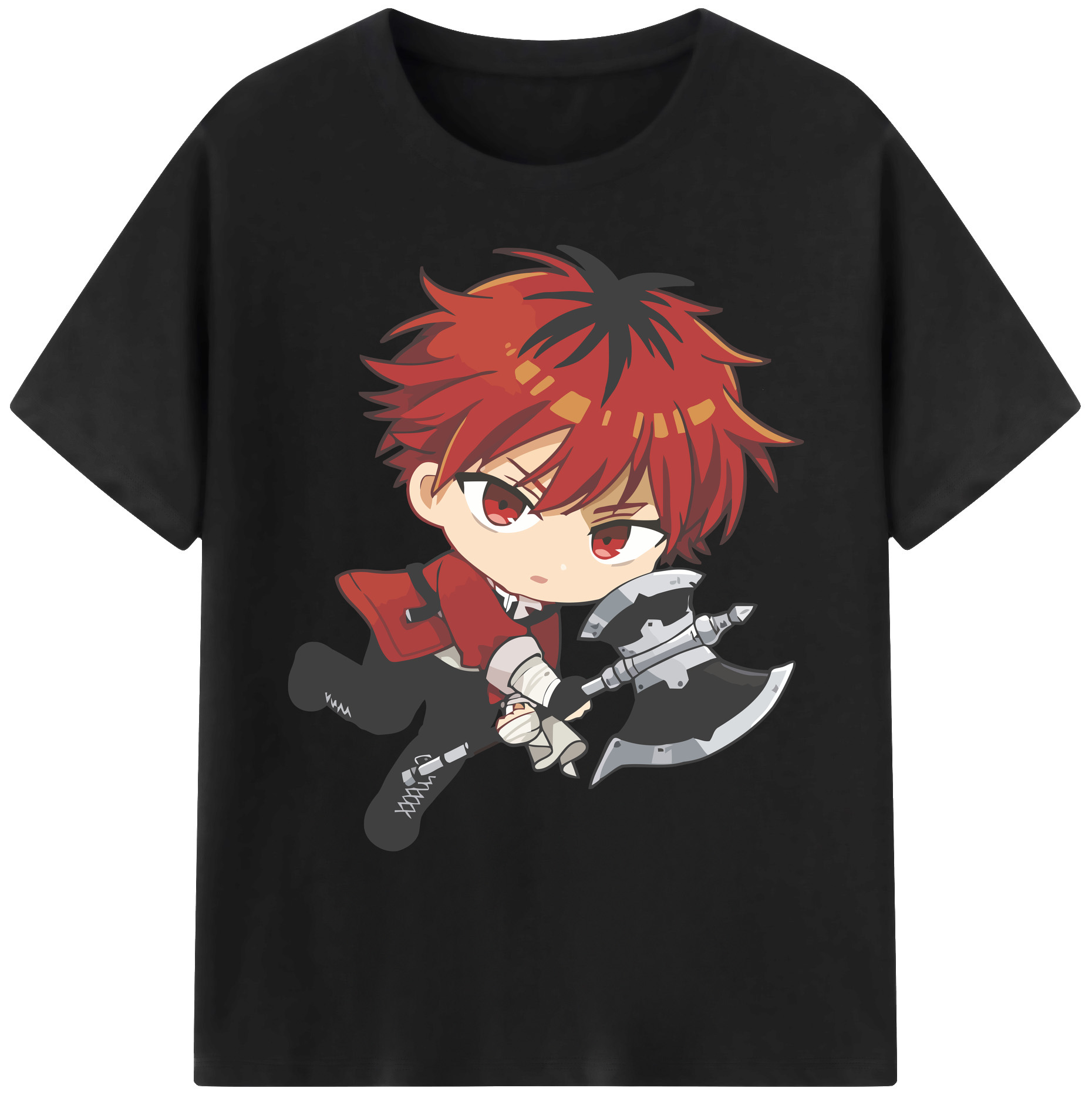 （画像用） 葬送のフリーレン Frieren 綿100％ メンズ半袖Tシャツ｜肌触りやわらか＆通気性