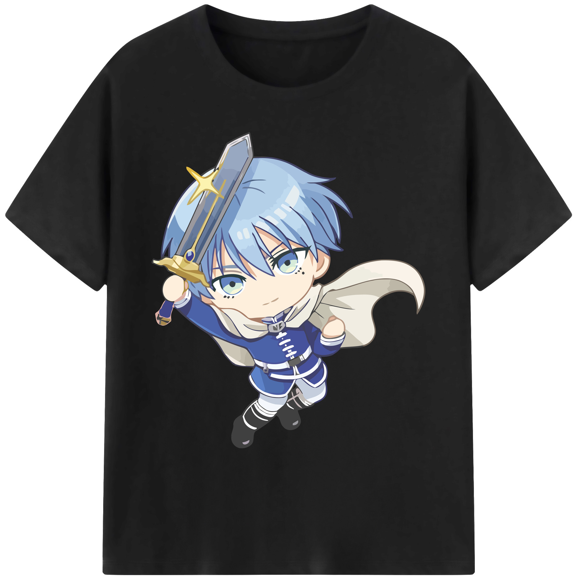 （画像用） 葬送のフリーレン Frieren 綿100％ メンズ半袖Tシャツ｜肌触りやわらか＆通気性