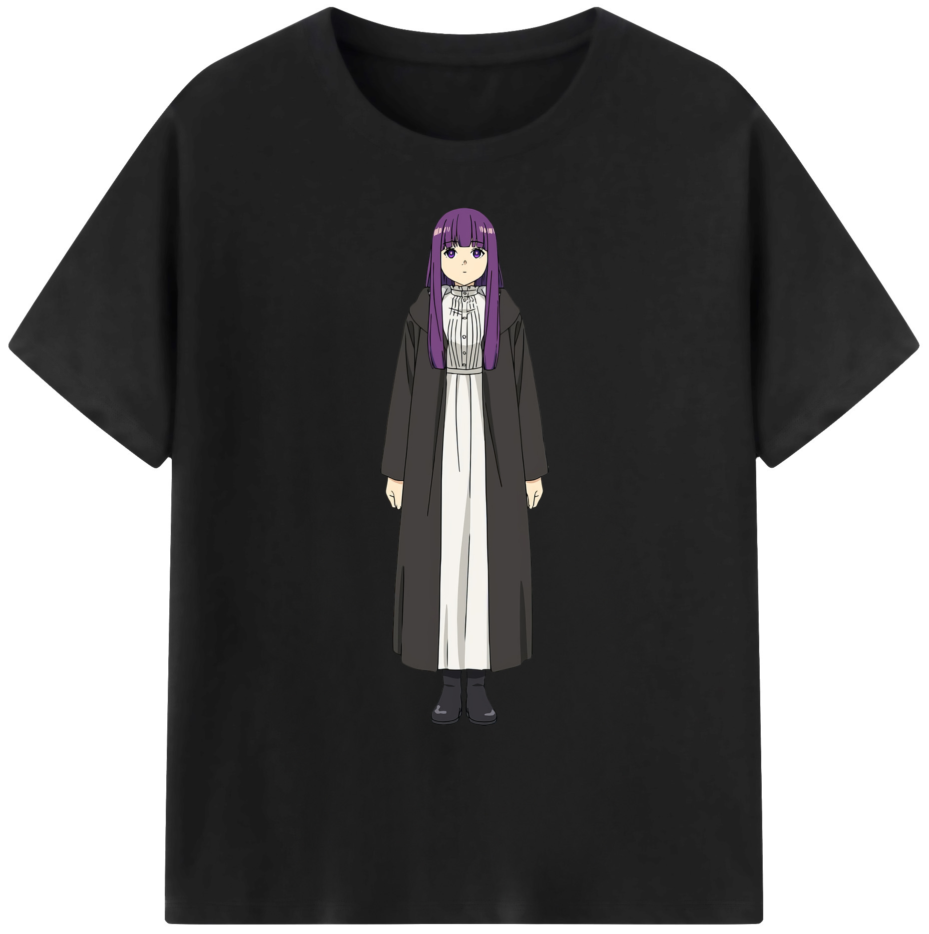（画像用） 葬送のフリーレン Frieren 綿100％ メンズ半袖Tシャツ｜肌触りやわらか＆通気性