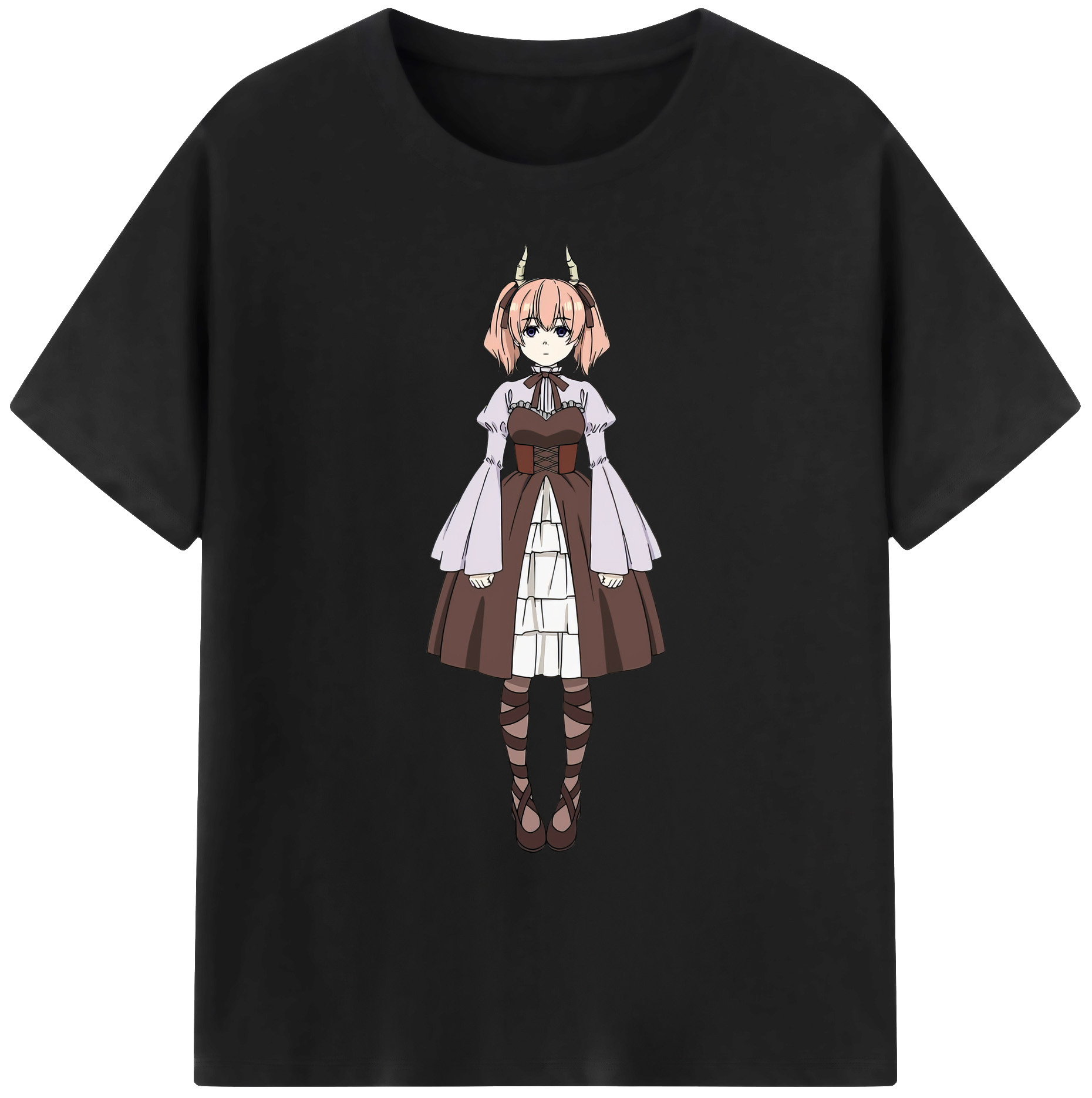 （画像用） 葬送のフリーレン Frieren 綿100％ メンズ半袖Tシャツ｜肌触りやわらか＆通気性
