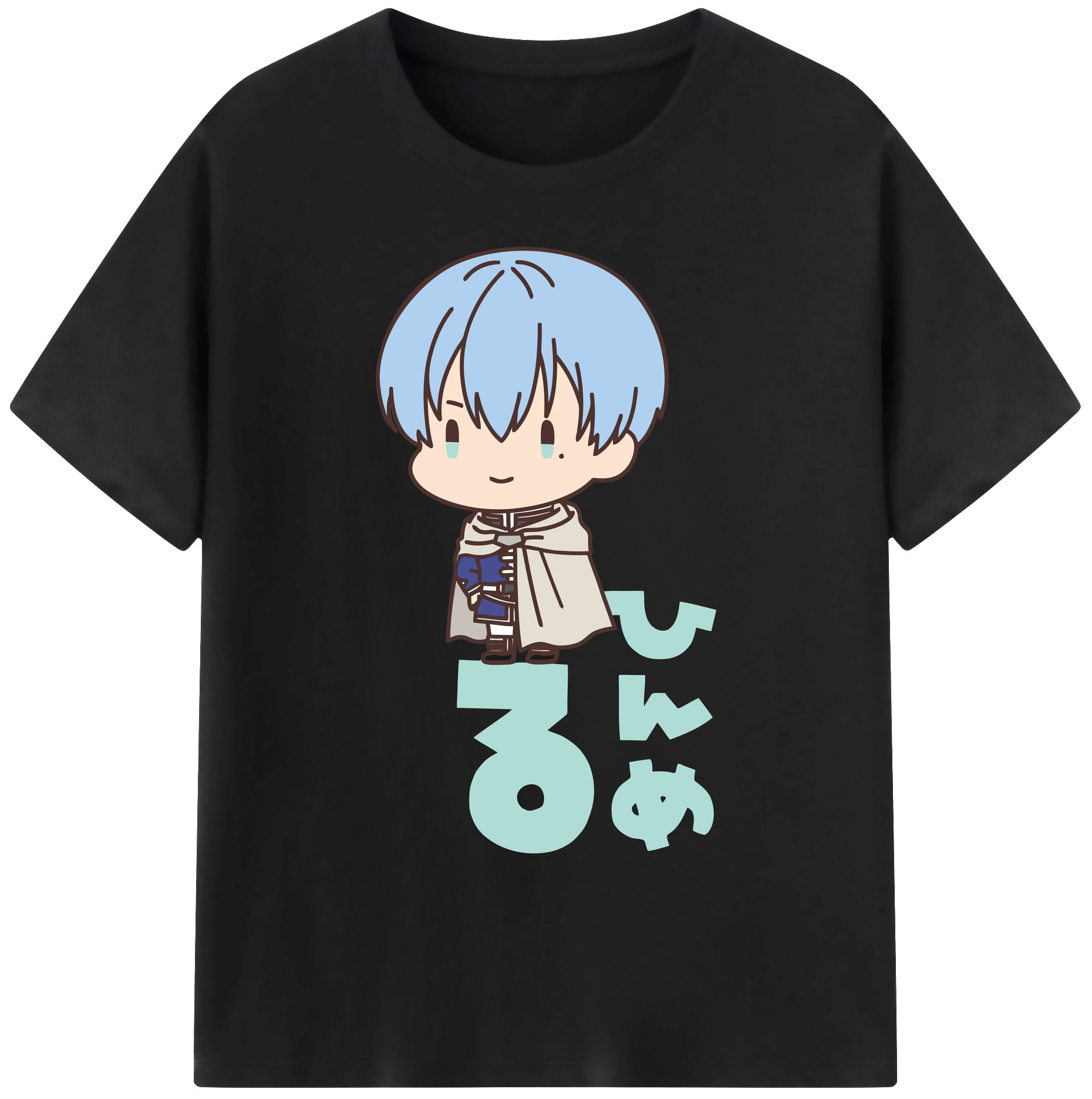 （画像用） 葬送のフリーレン Frieren 綿100％ メンズ半袖Tシャツ｜肌触りやわらか＆通気性