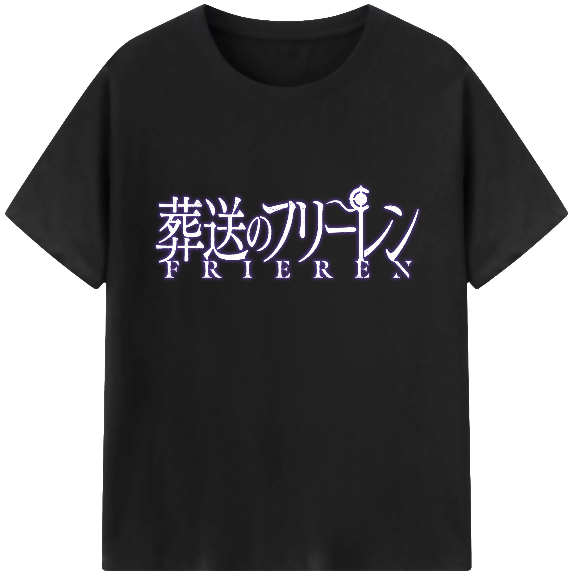 （画像用） 葬送のフリーレン Frieren 綿100％ メンズ半袖Tシャツ｜肌触りやわらか＆通気性