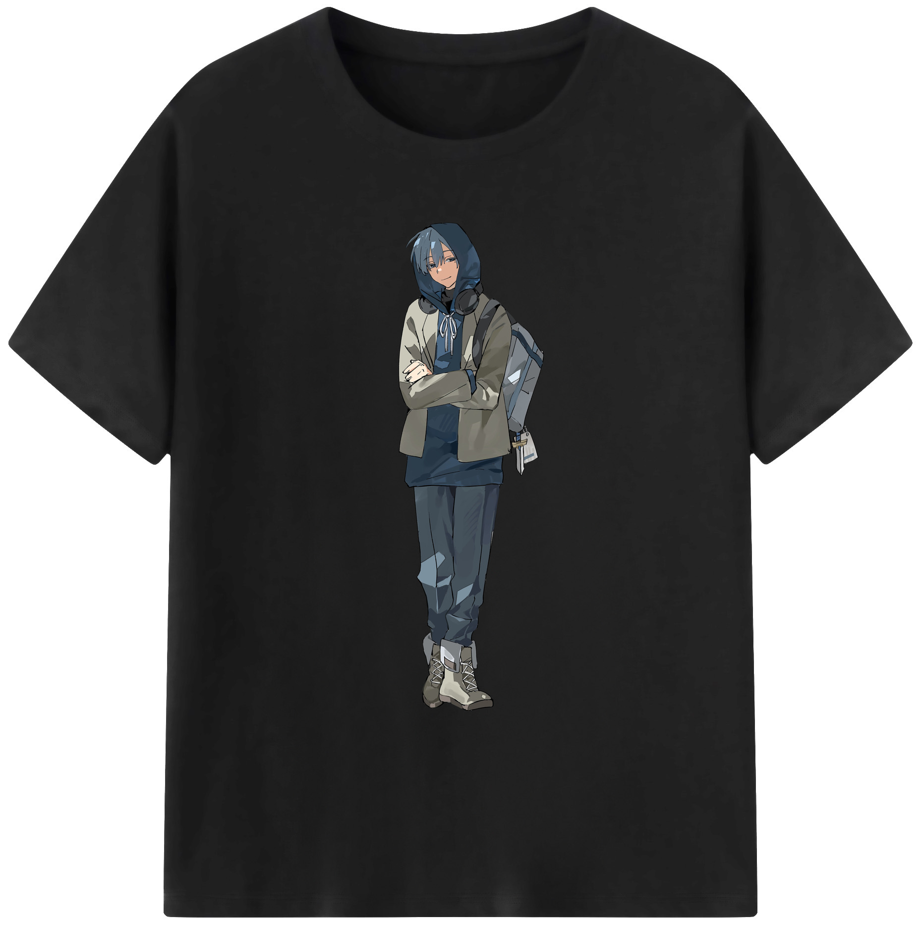 （画像用） 葬送のフリーレン Frieren 綿100％ メンズ半袖Tシャツ｜肌触りやわらか＆通気性