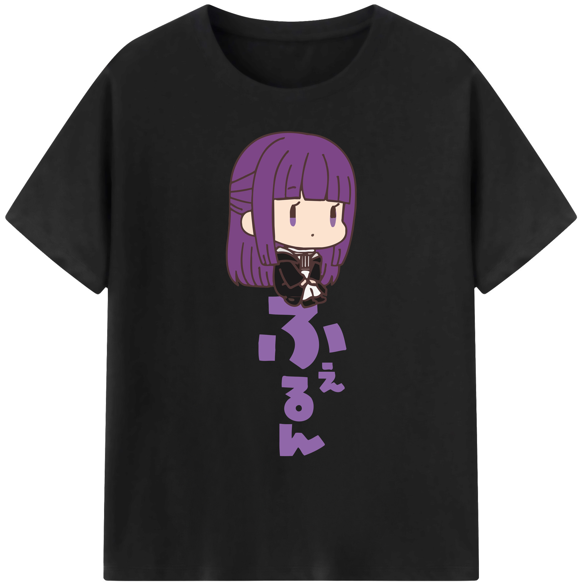 （画像用） 葬送のフリーレン Frieren 綿100％ メンズ半袖Tシャツ｜肌触りやわらか＆通気性