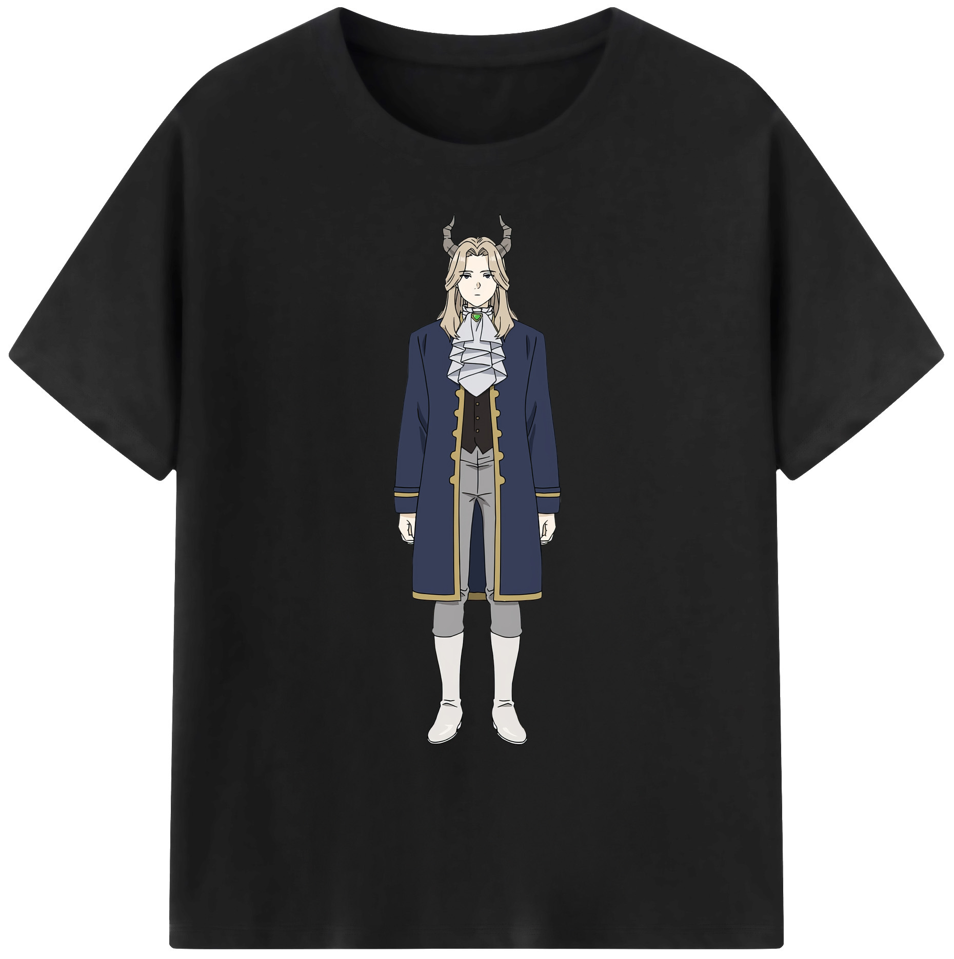 （画像用） 葬送のフリーレン Frieren 綿100％ メンズ半袖Tシャツ｜肌触りやわらか＆通気性