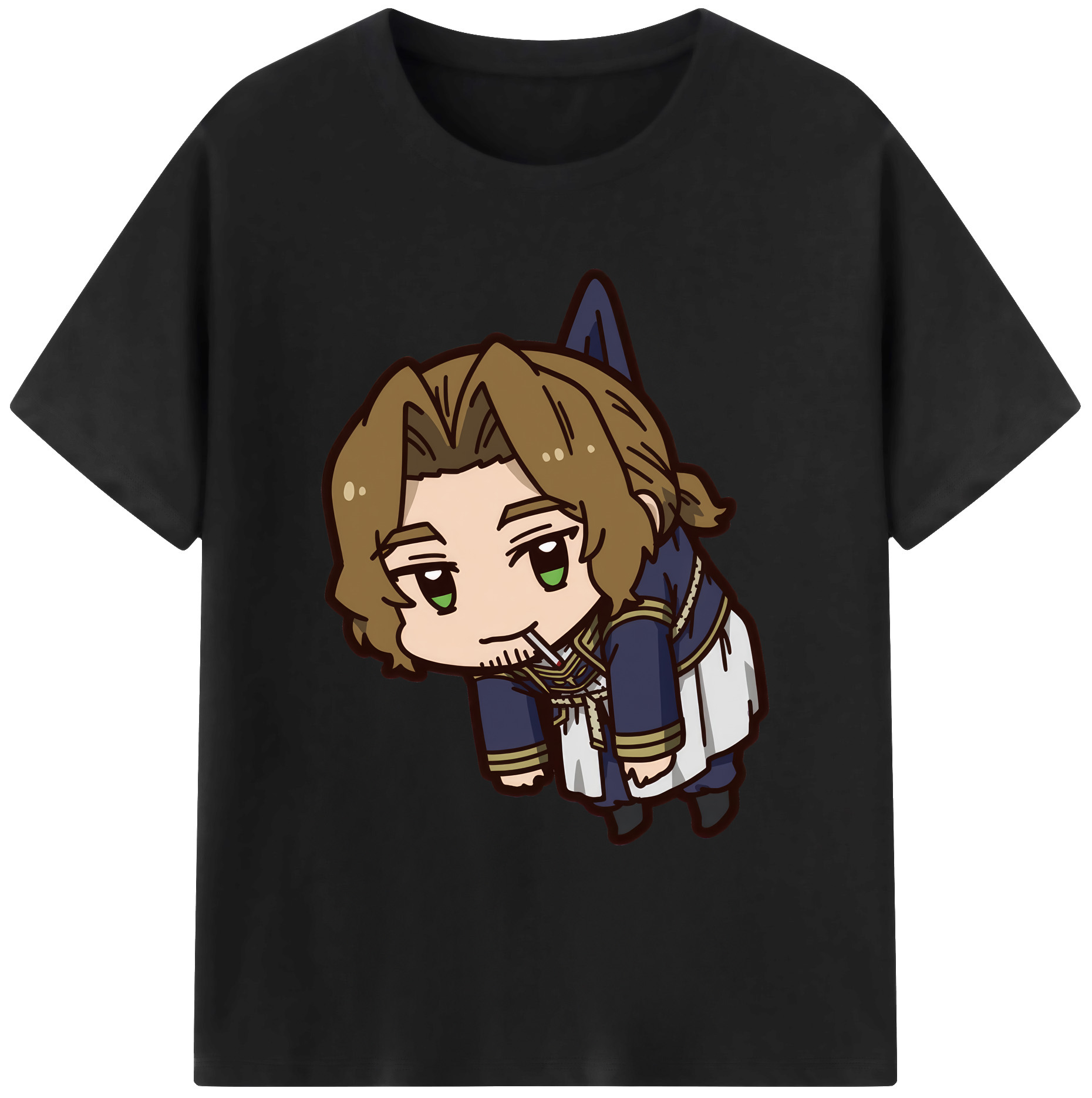 （画像用） 葬送のフリーレン Frieren 綿100％ メンズ半袖Tシャツ｜肌触りやわらか＆通気性