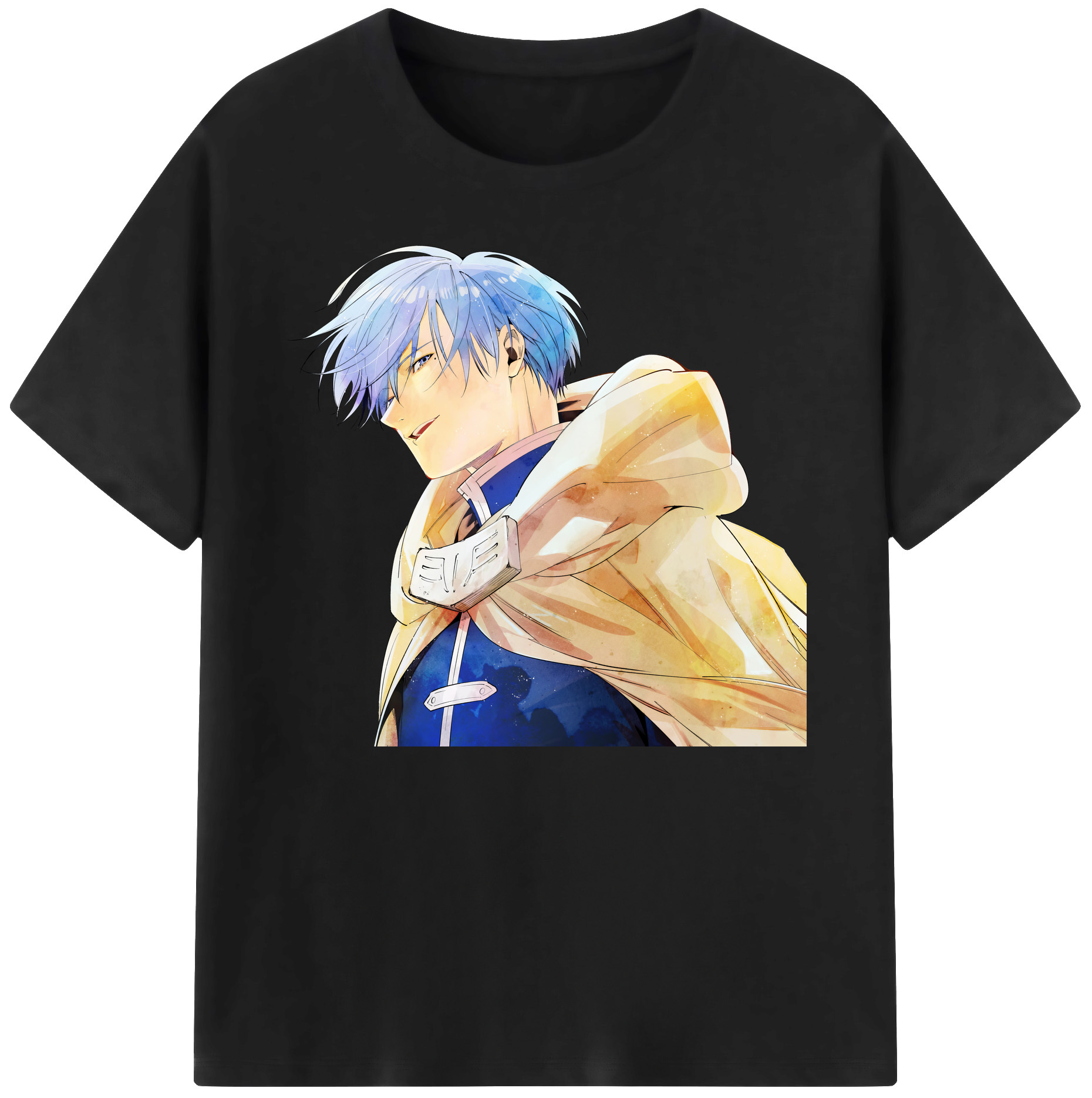 （画像用） 葬送のフリーレン Frieren 綿100％ メンズ半袖Tシャツ｜肌触りやわらか＆通気性
