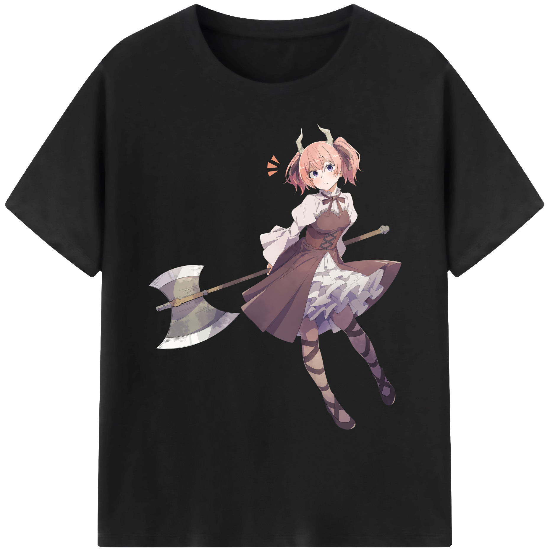 （画像用） 葬送のフリーレン Frieren 綿100％ メンズ半袖Tシャツ｜肌触りやわらか＆通気性